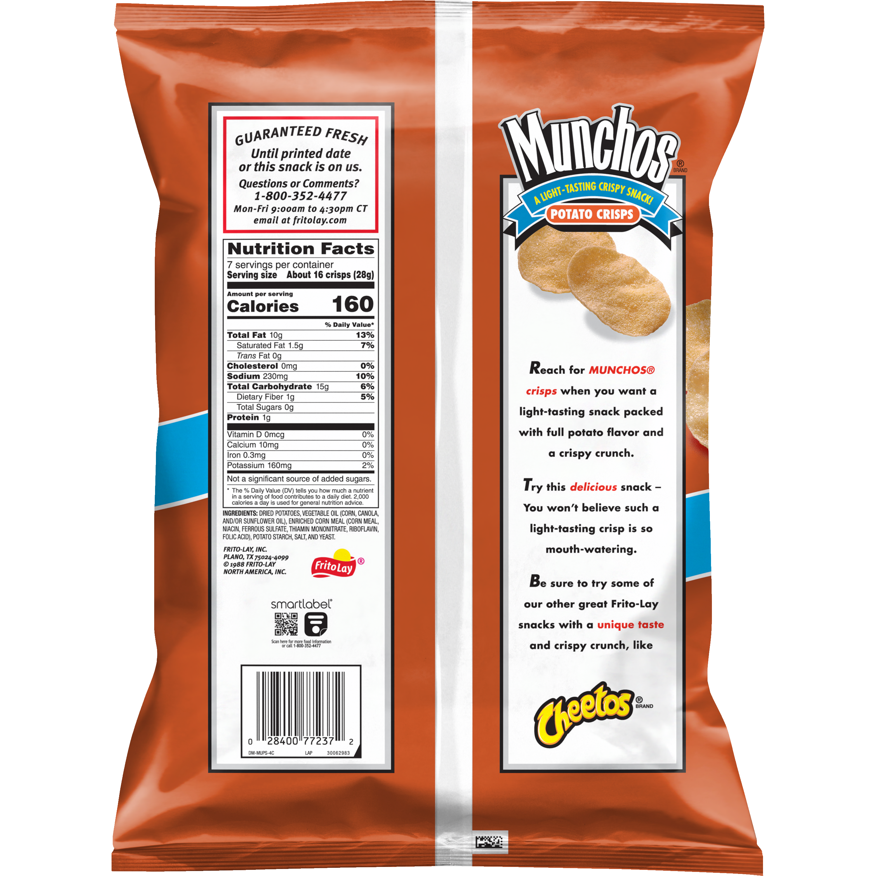 Munchos, Party Size, Potato Crisps thumbnail