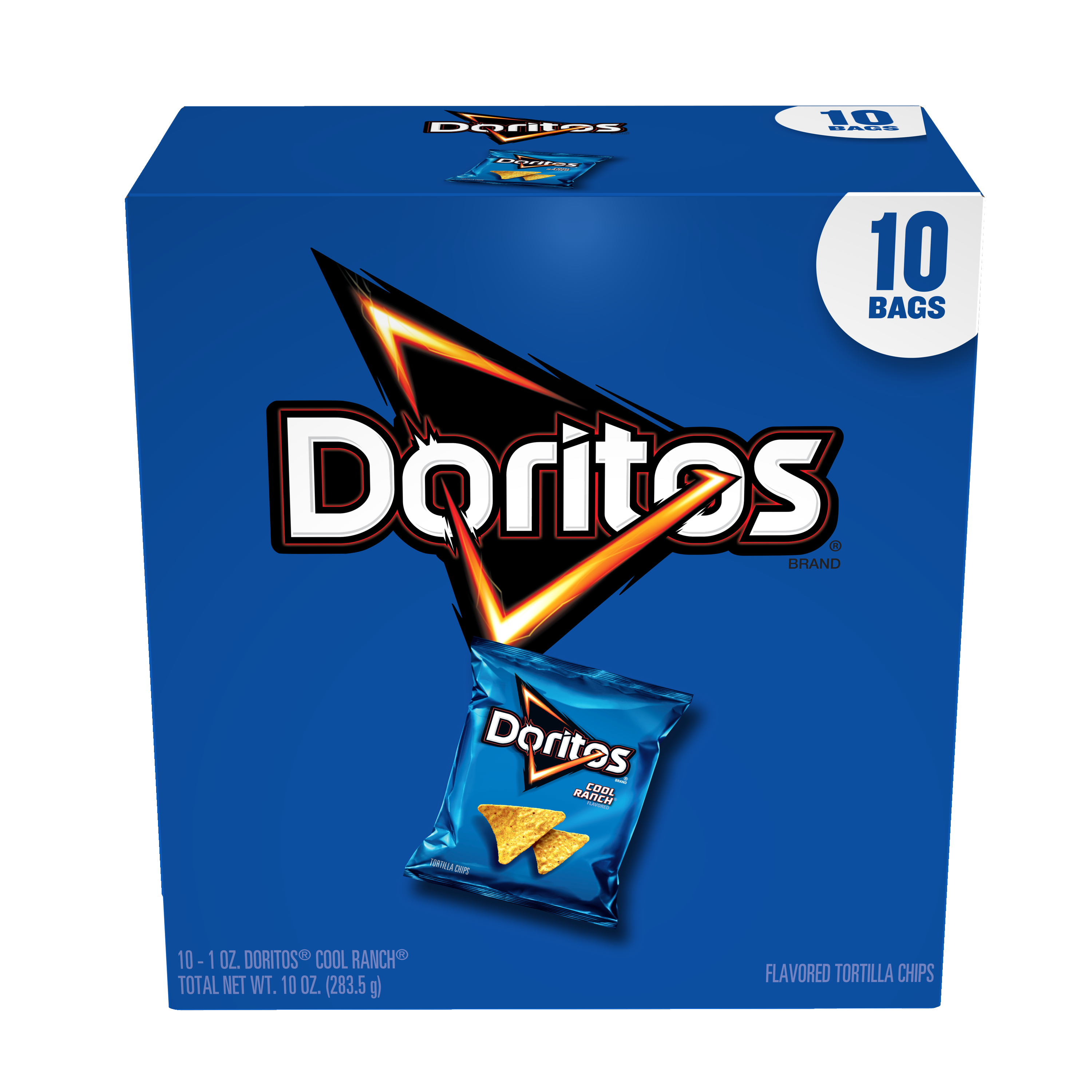 Doritos, Cool Ranch Flavored, Tortilla Chips