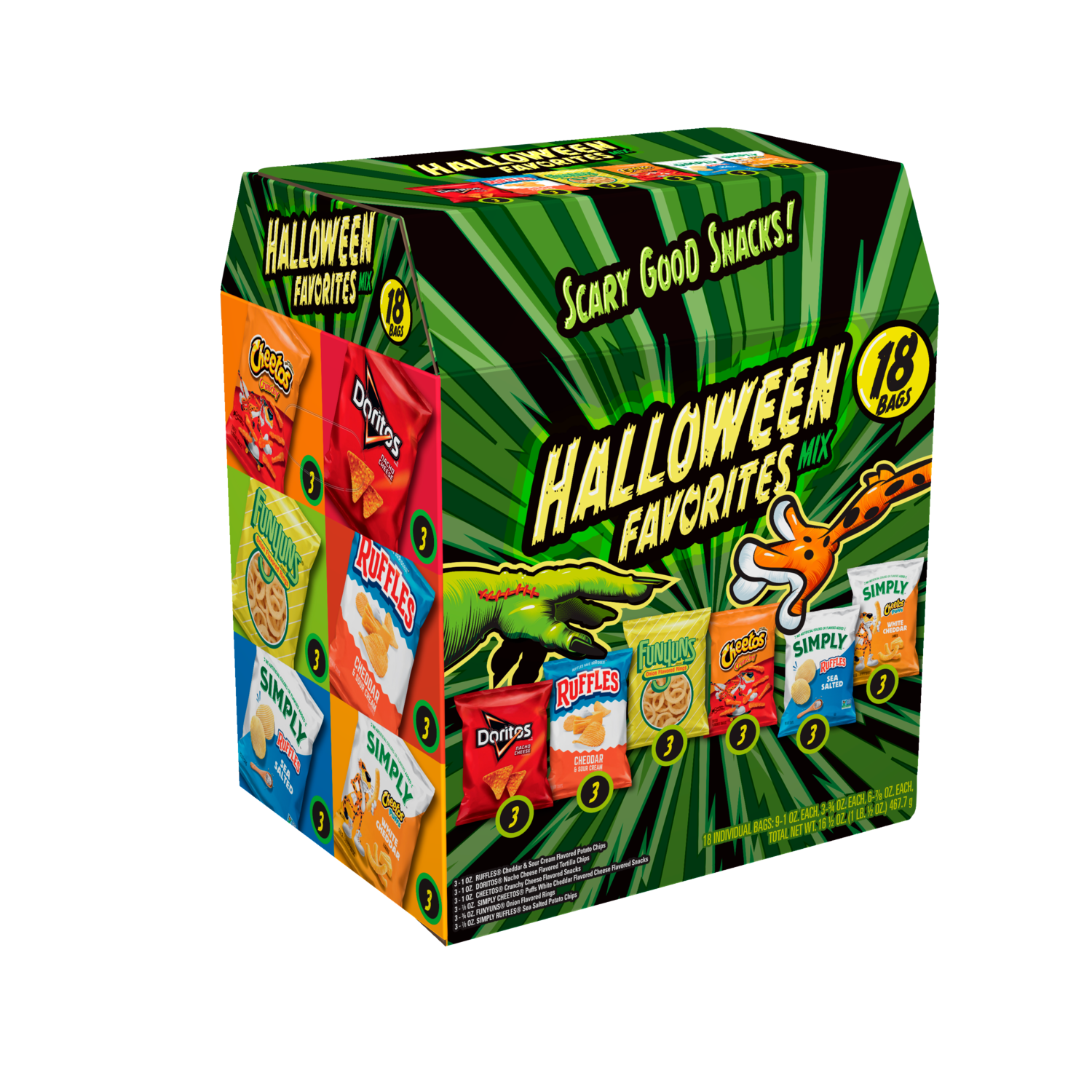 Frito-Lay, Halloween Favorites Mix, Variety Pack