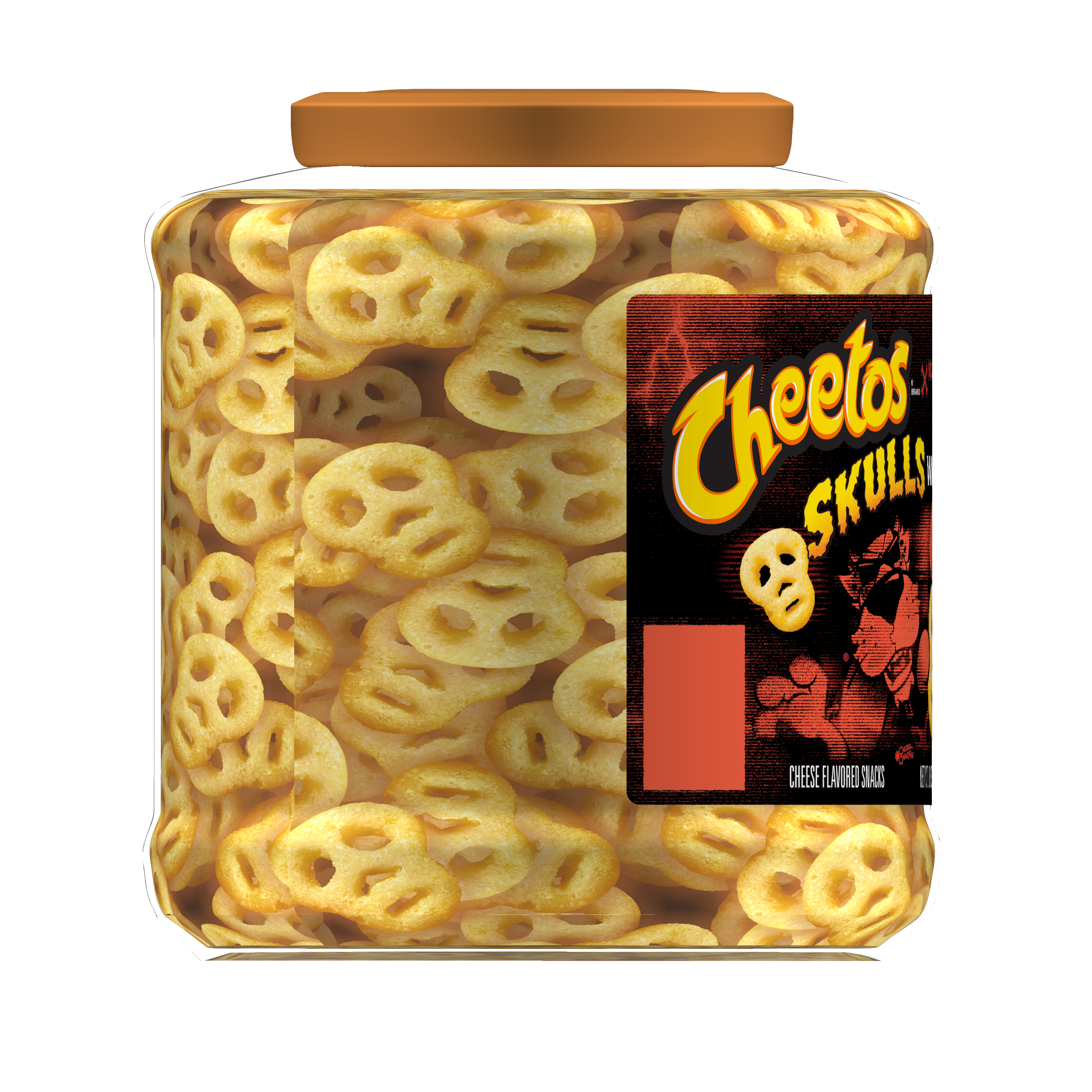 Cheetos, Skulls, White Cheddar Flavored, Cheese Snacks thumbnail