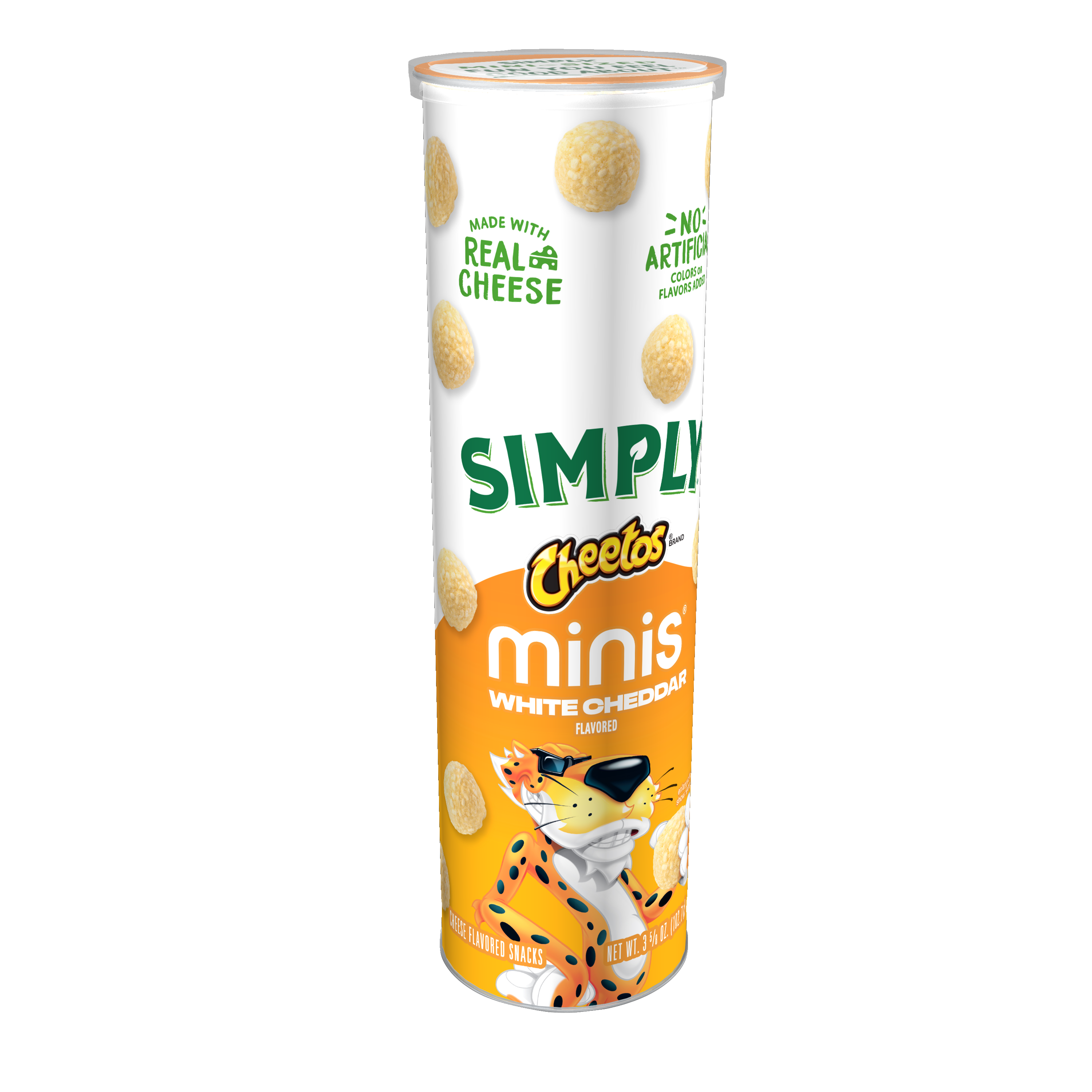 Cheetos, Simply, Minis, White Cheddar Flavored, Cheese Flavored Snacks thumbnail
