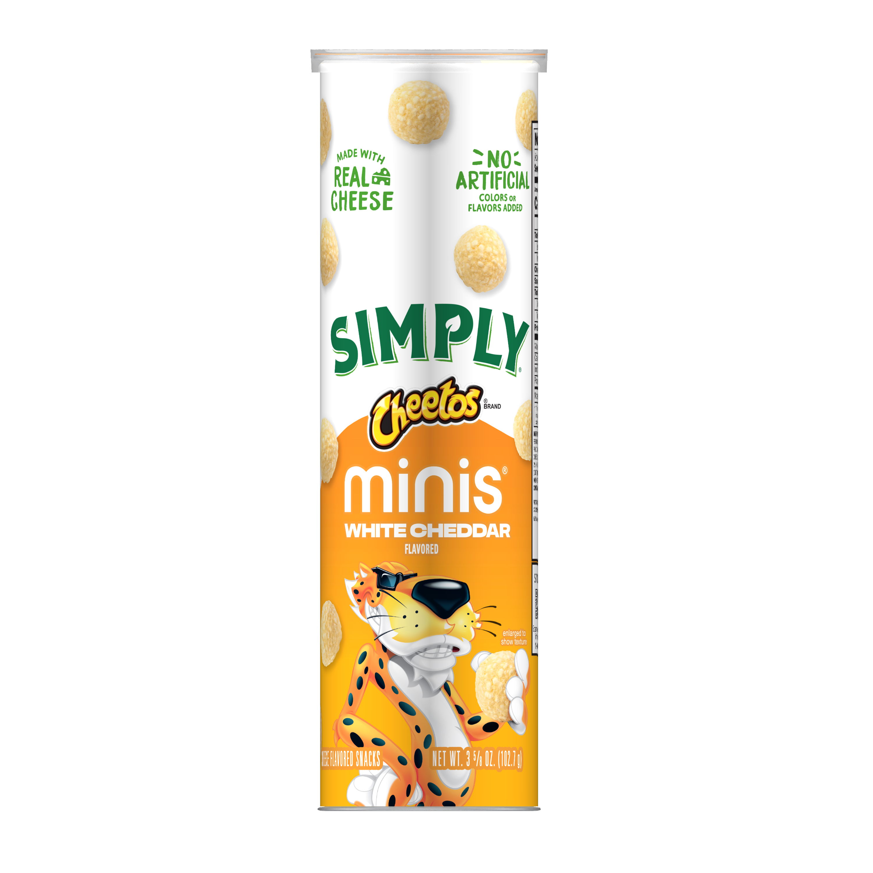 Cheetos, Simply, Minis, White Cheddar Flavored, Cheese Flavored Snacks thumbnail