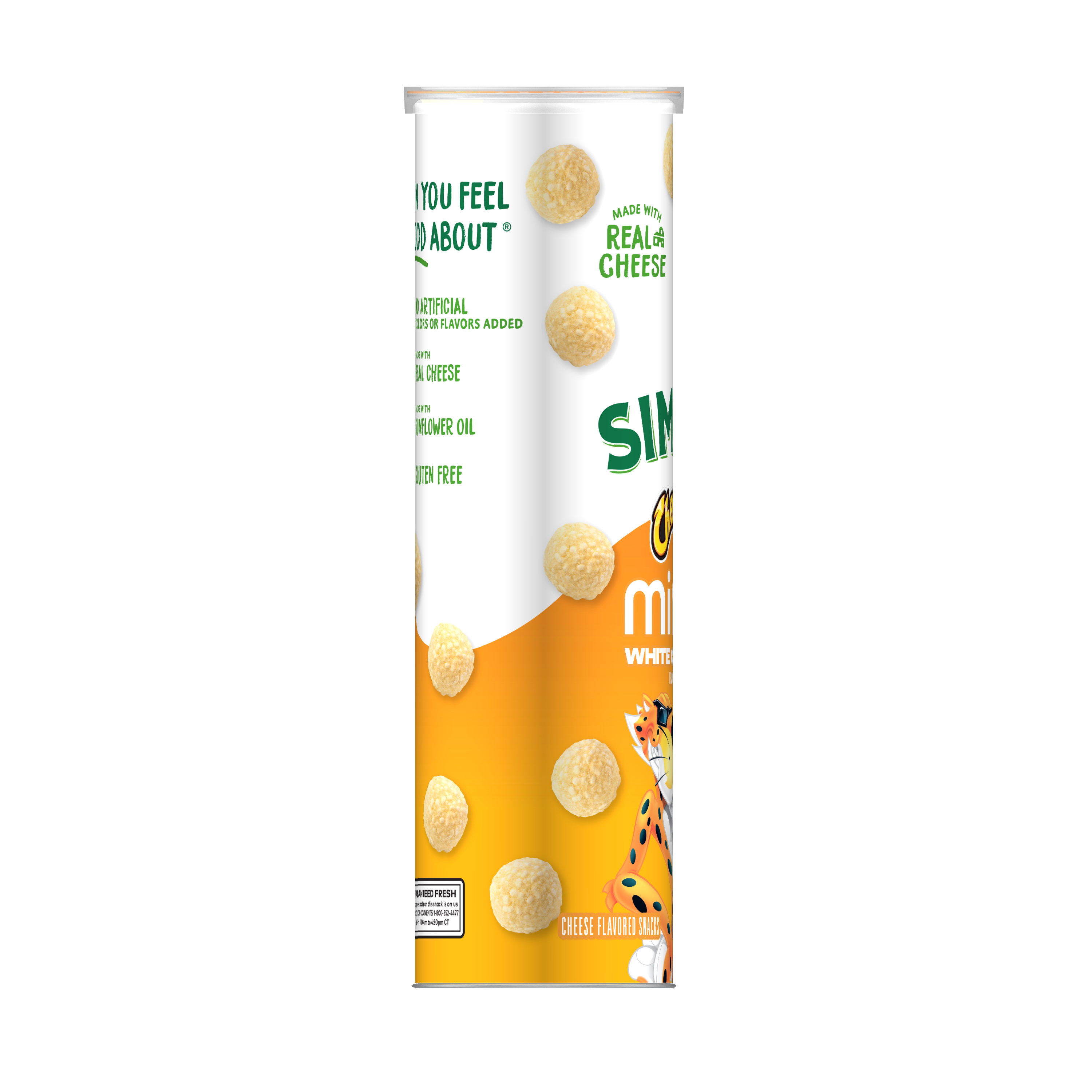 Cheetos, Simply, Minis, White Cheddar Flavored, Cheese Flavored Snacks thumbnail