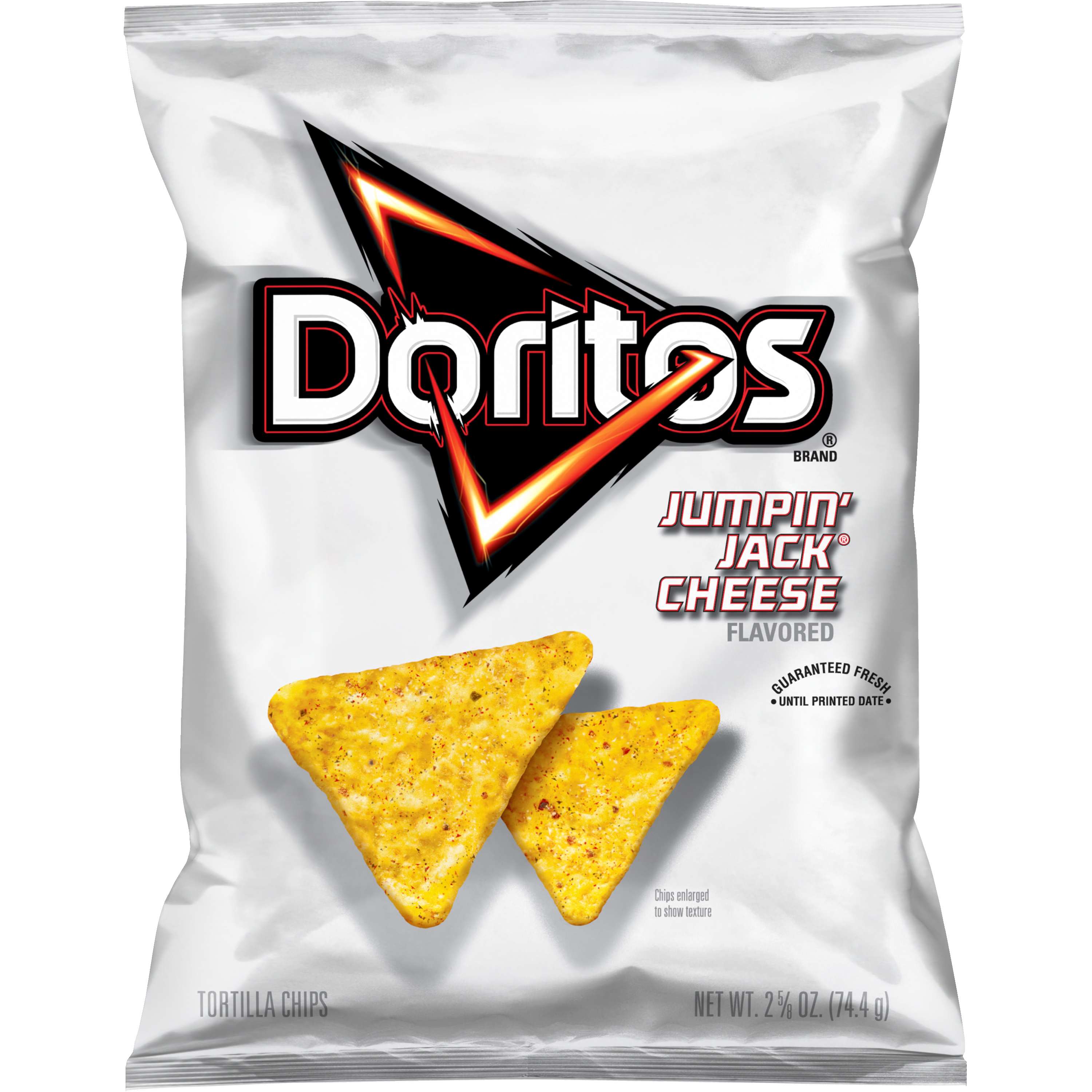 Doritos, Jumpin' Jack Cheese Flavored, Tortilla Chips