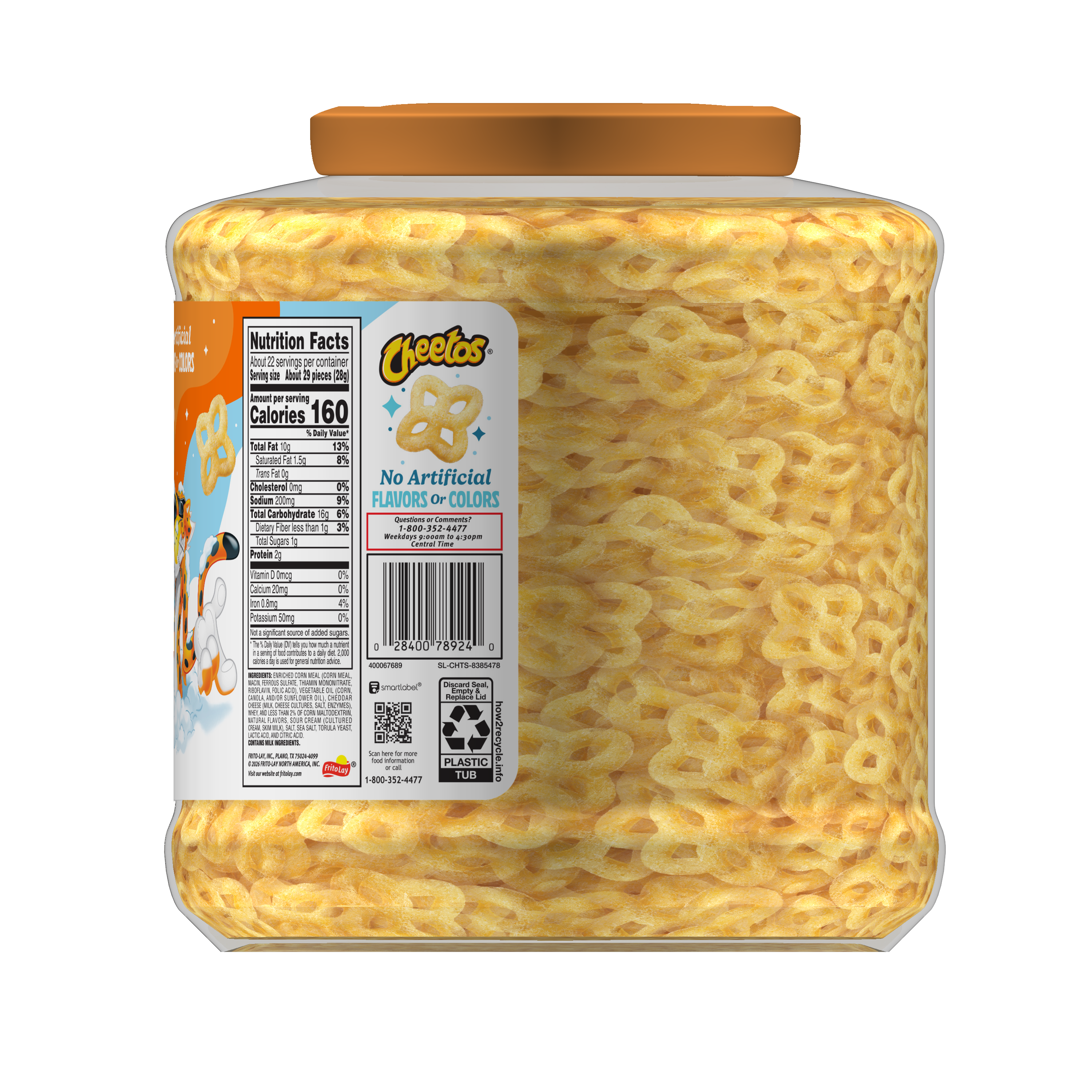 Cheetos, White Cheddar Flavored Snowflakes, Cheese Flavored Snacks thumbnail