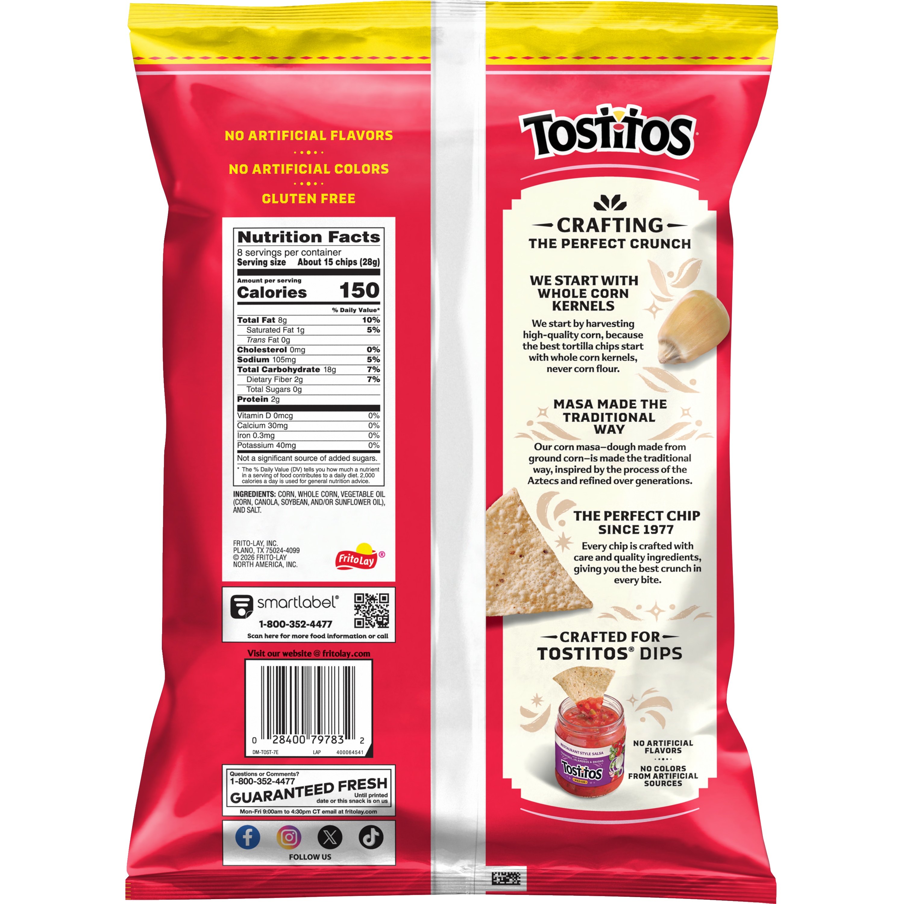 Tostitos, Cantina, Thin & Crispy, Tortilla Chips thumbnail