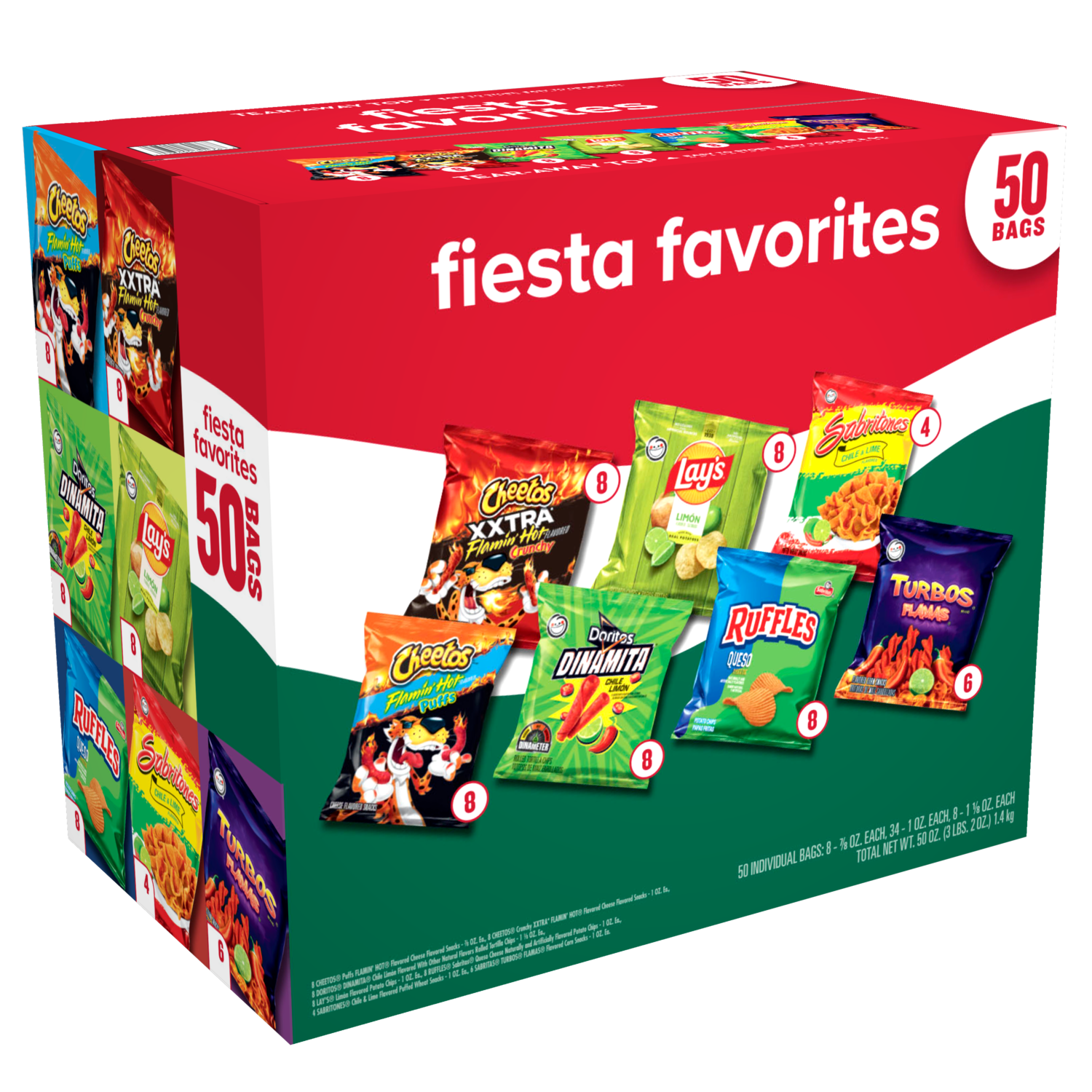 Frito-Lay, Fiesta Favorites, Variety Pack