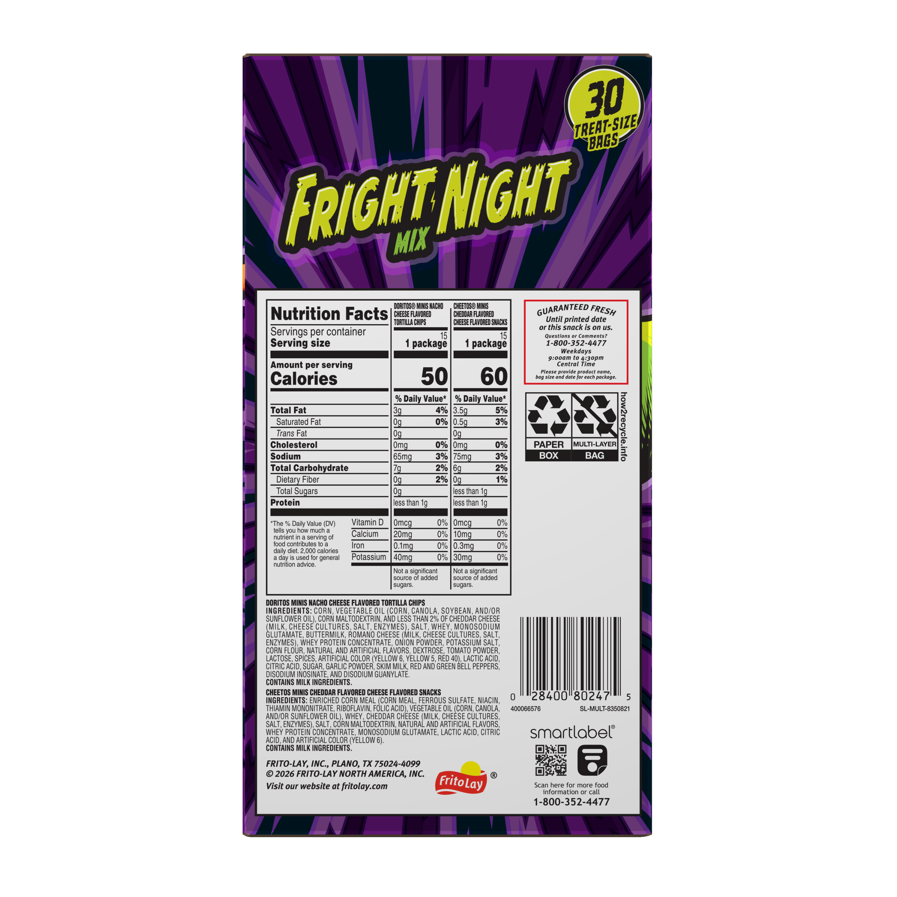 Frito Lay, Fright Night Mix, Variety Pack thumbnail