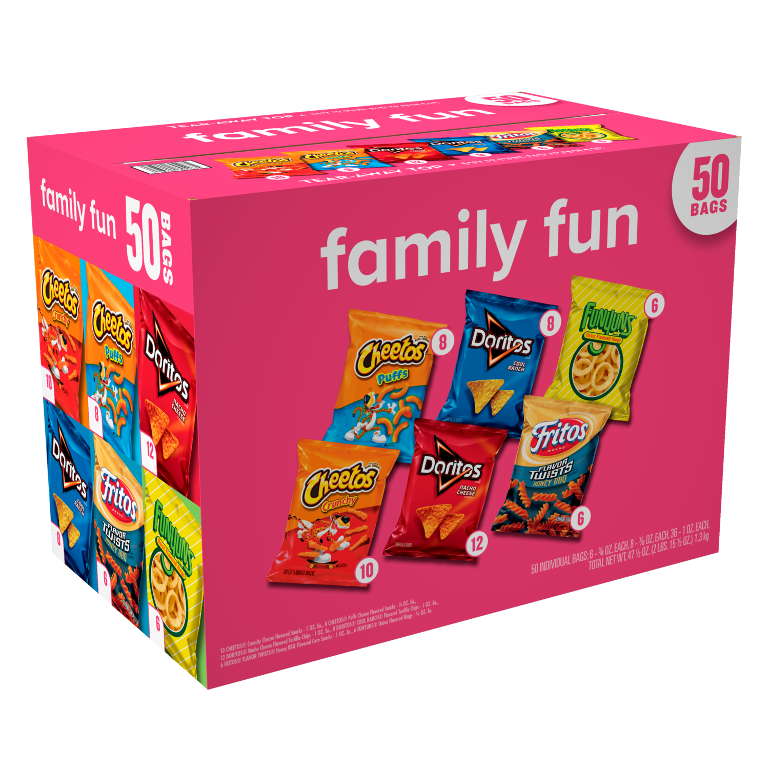 Frito-Lay, Family Fun Mix, Variety Pack