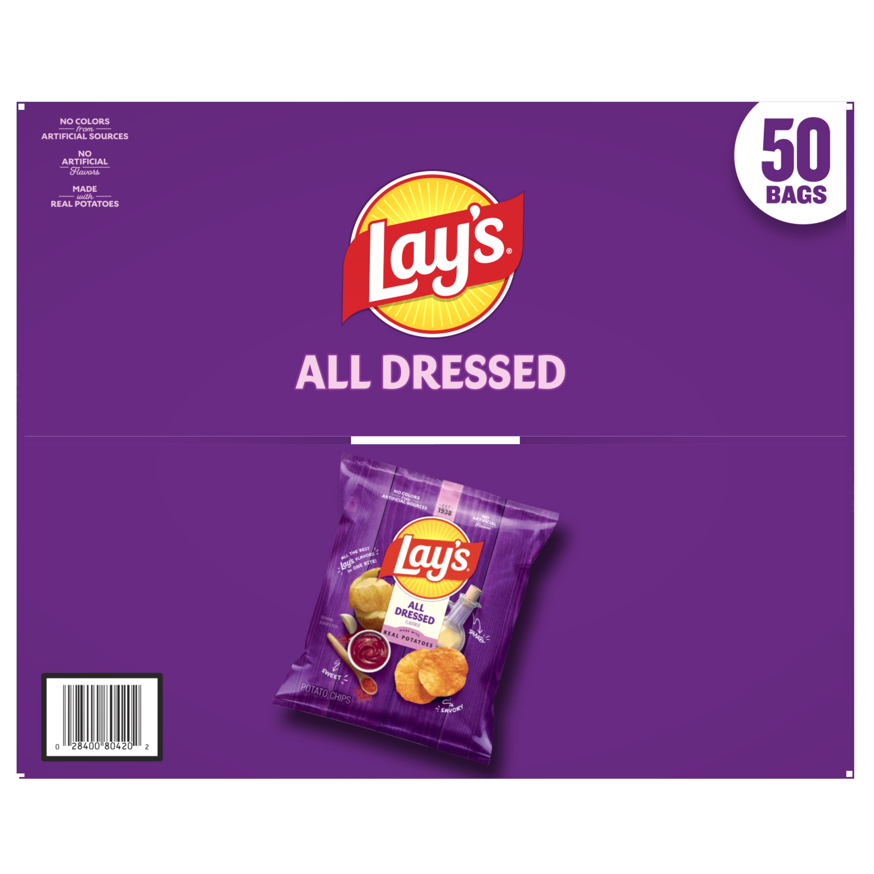 Lay's, All Dressed Flavored, Potato Chips thumbnail