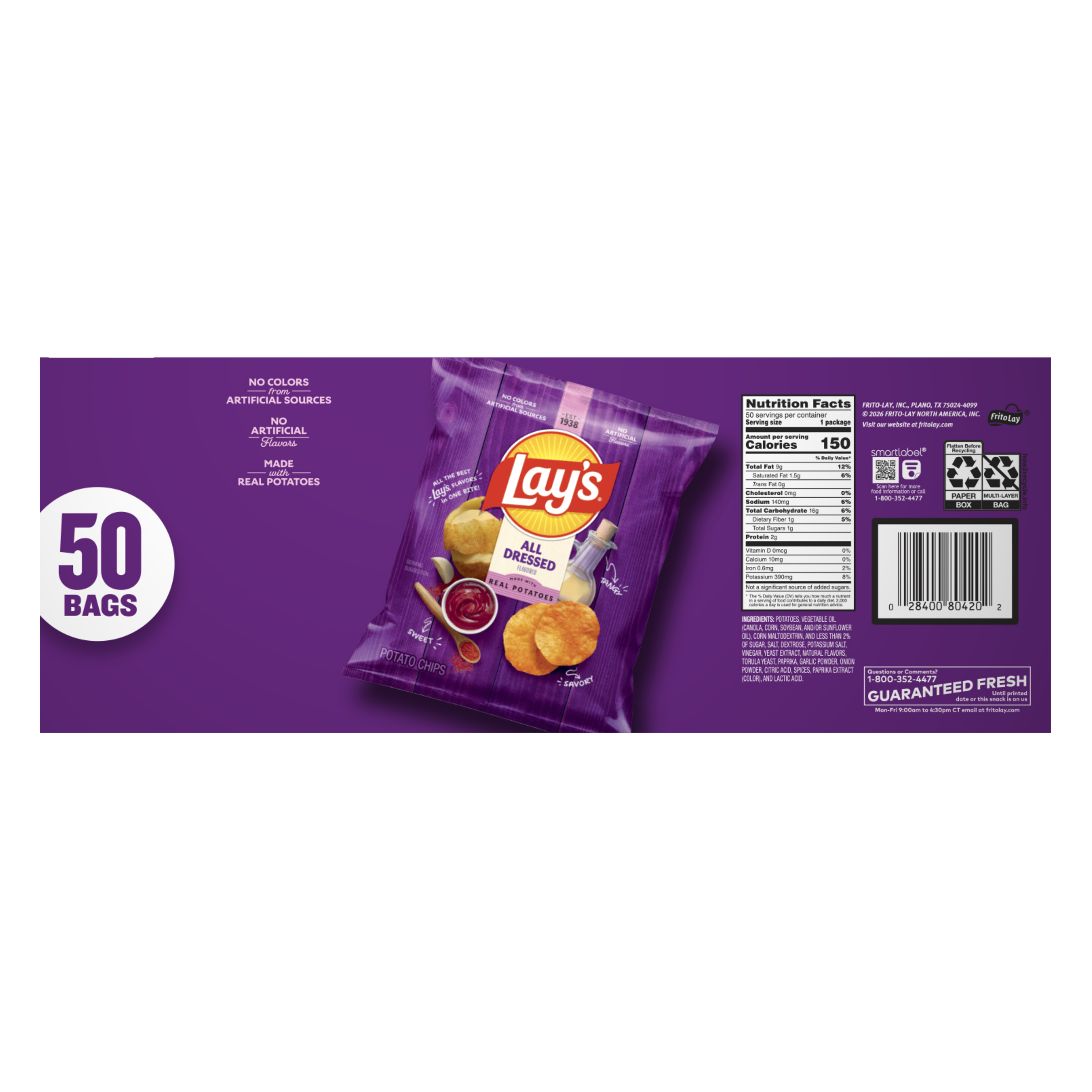 Lay's, All Dressed Flavored, Potato Chips thumbnail