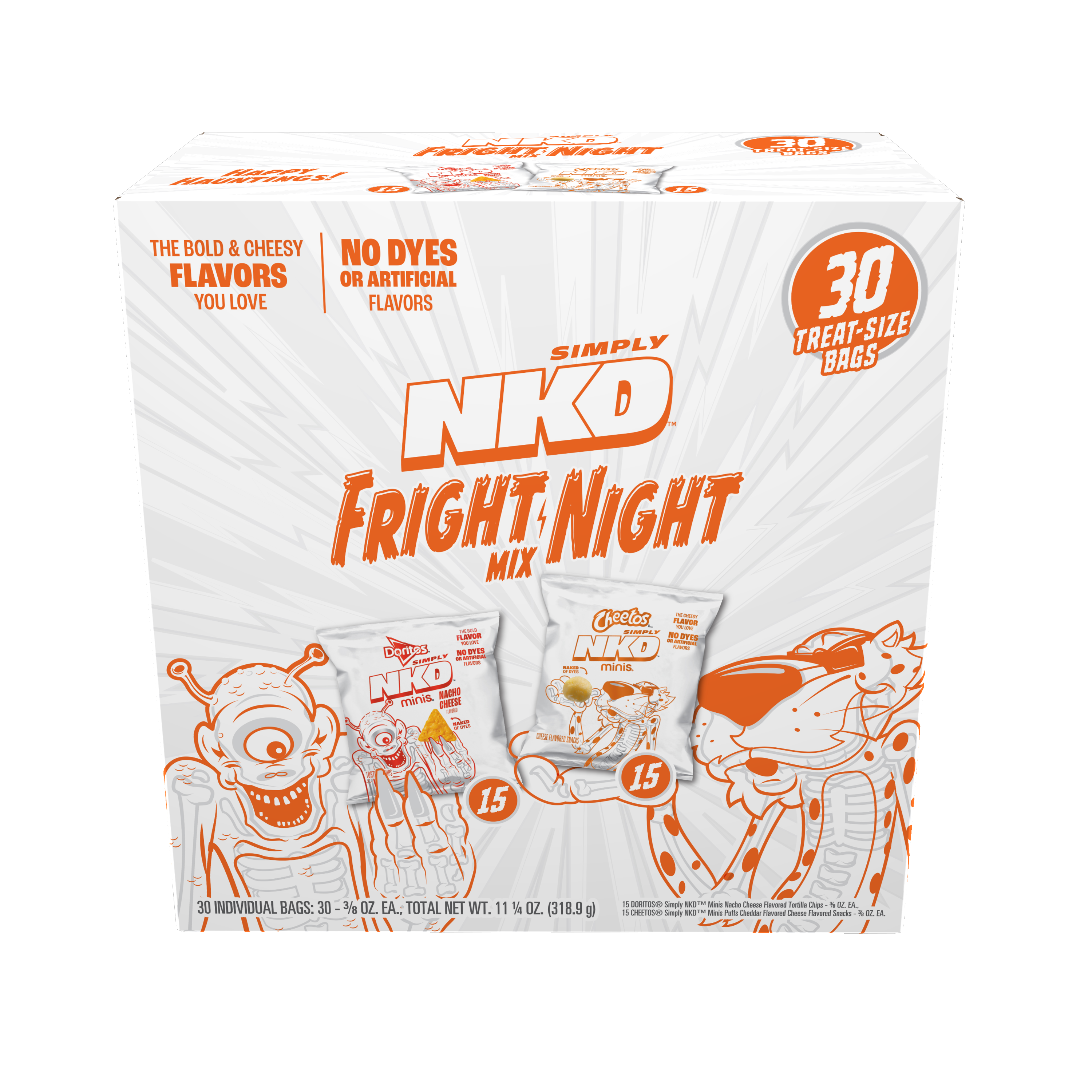 Frito Lay, Simply NKD, Fright Night Mix, Variety Pack thumbnail