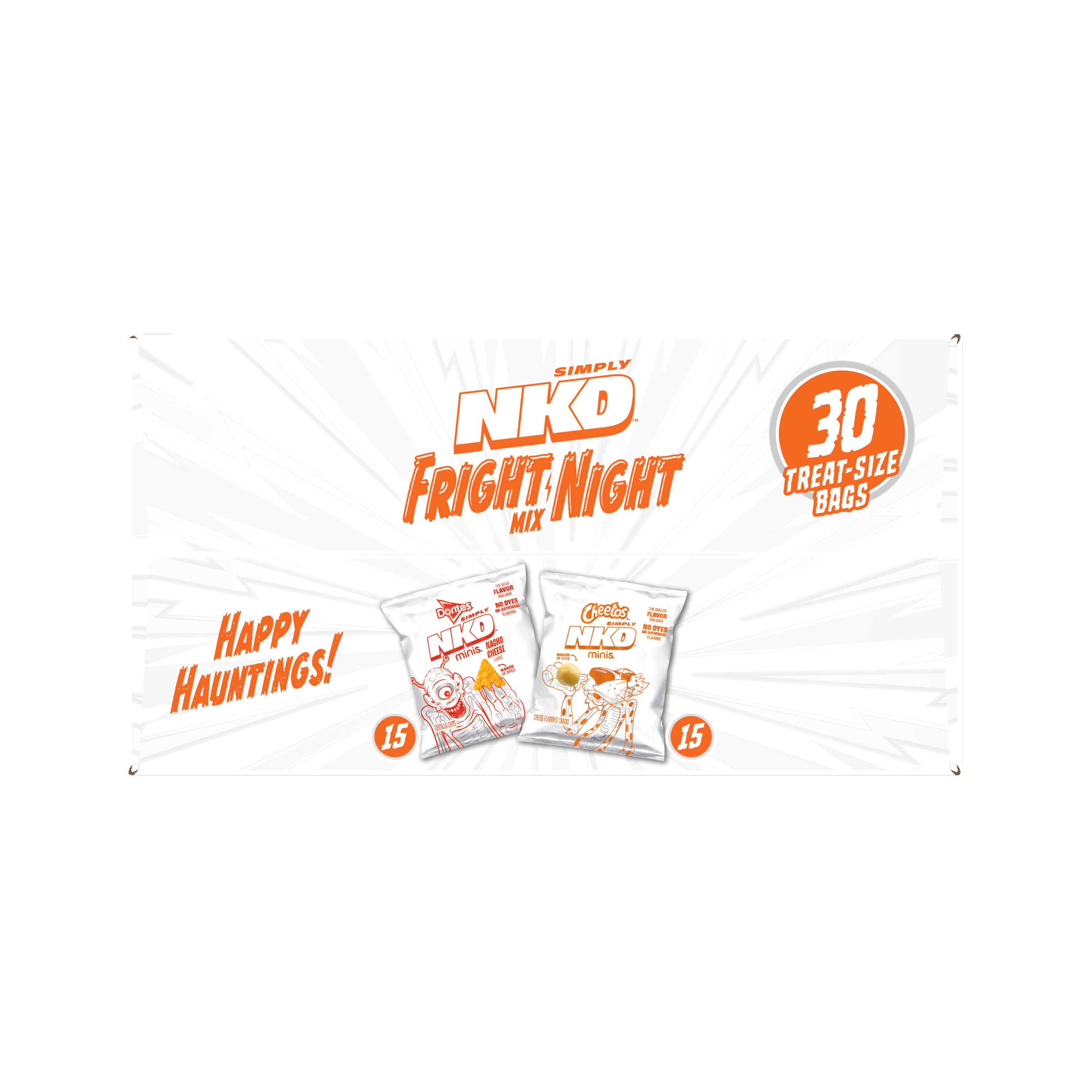 Frito Lay, Simply NKD, Fright Night Mix, Variety Pack thumbnail