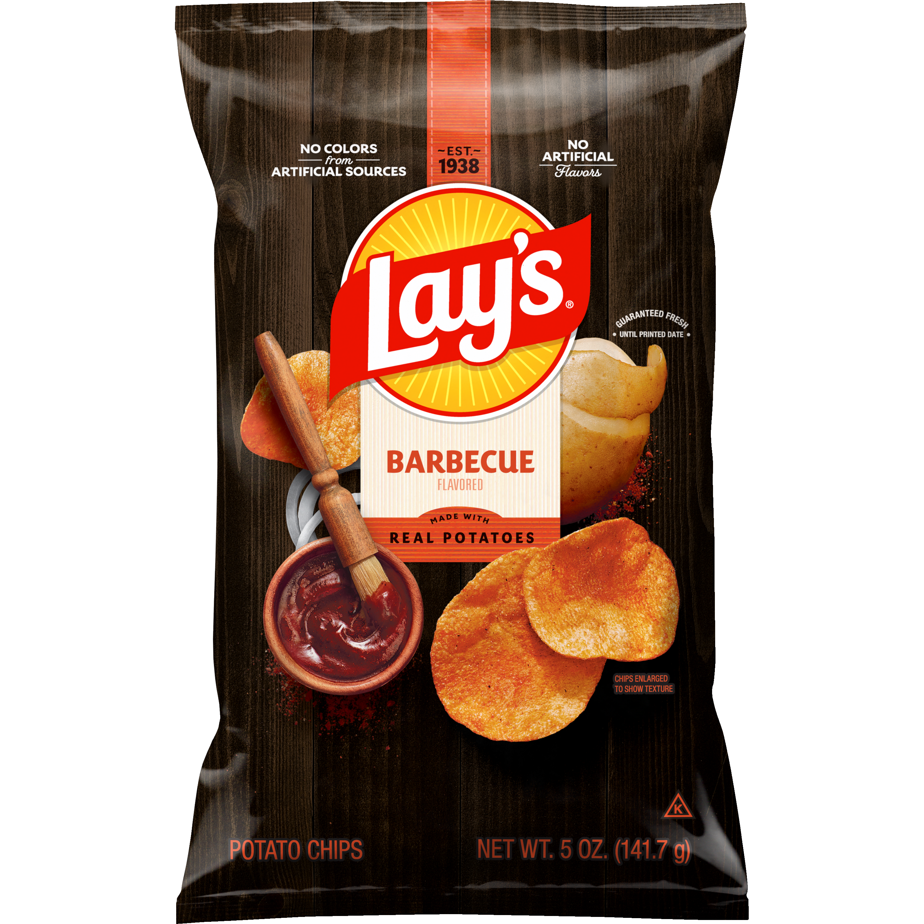 Lay's, Barbecue Flavored, Potato Chips