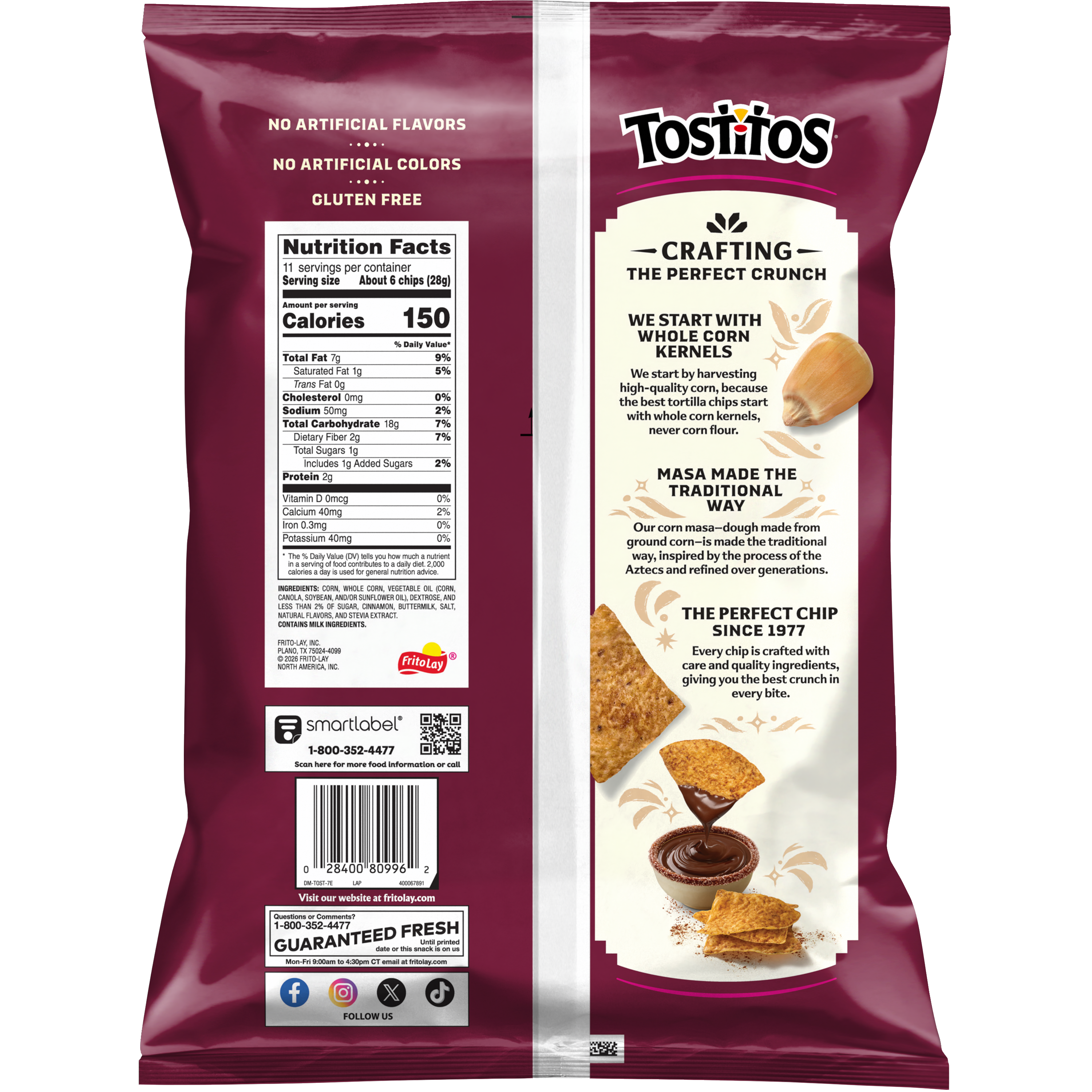 Tostitos, Churro Flavored, Tortilla Chips thumbnail