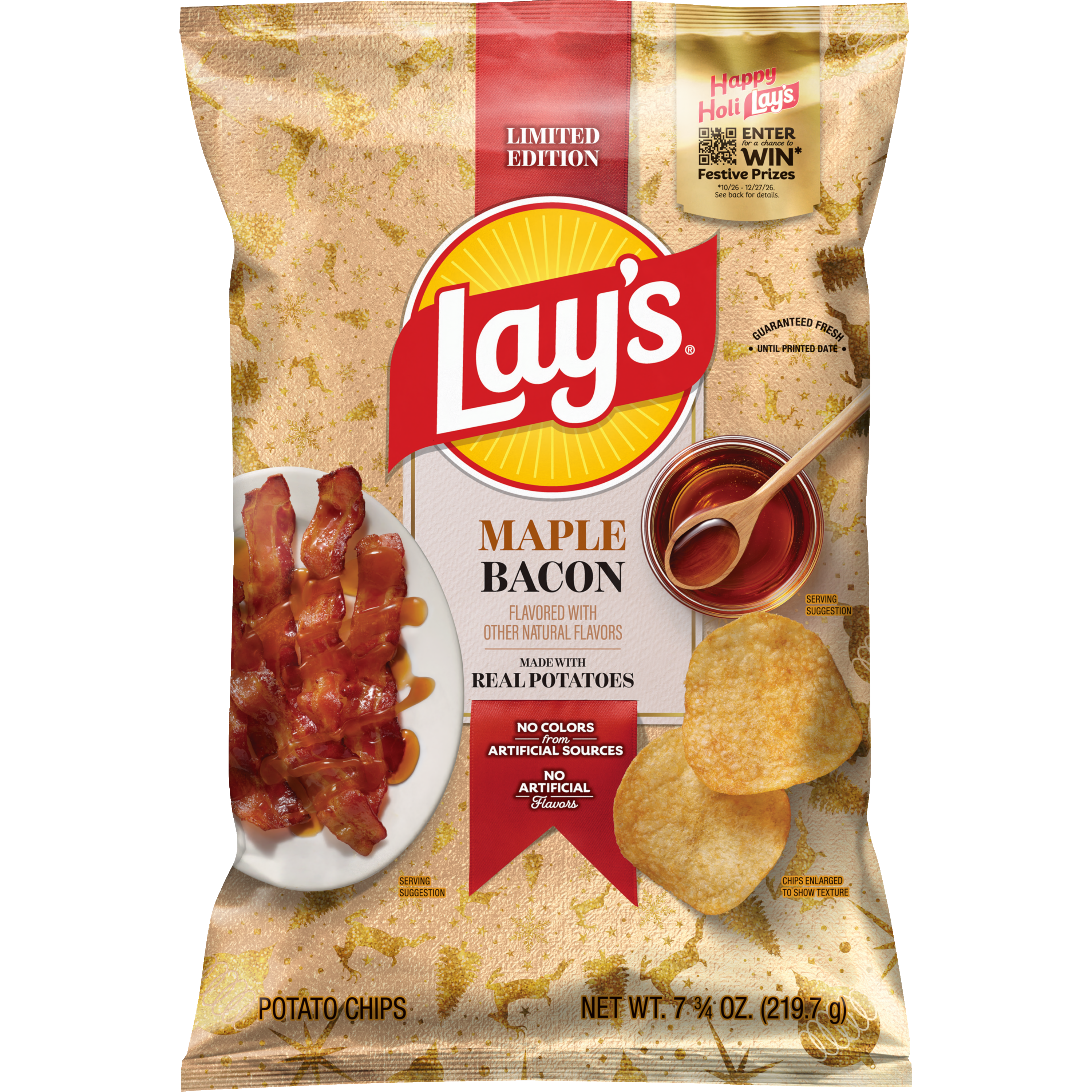 Lay's, Maple Bacon Flavored, Potato Chips