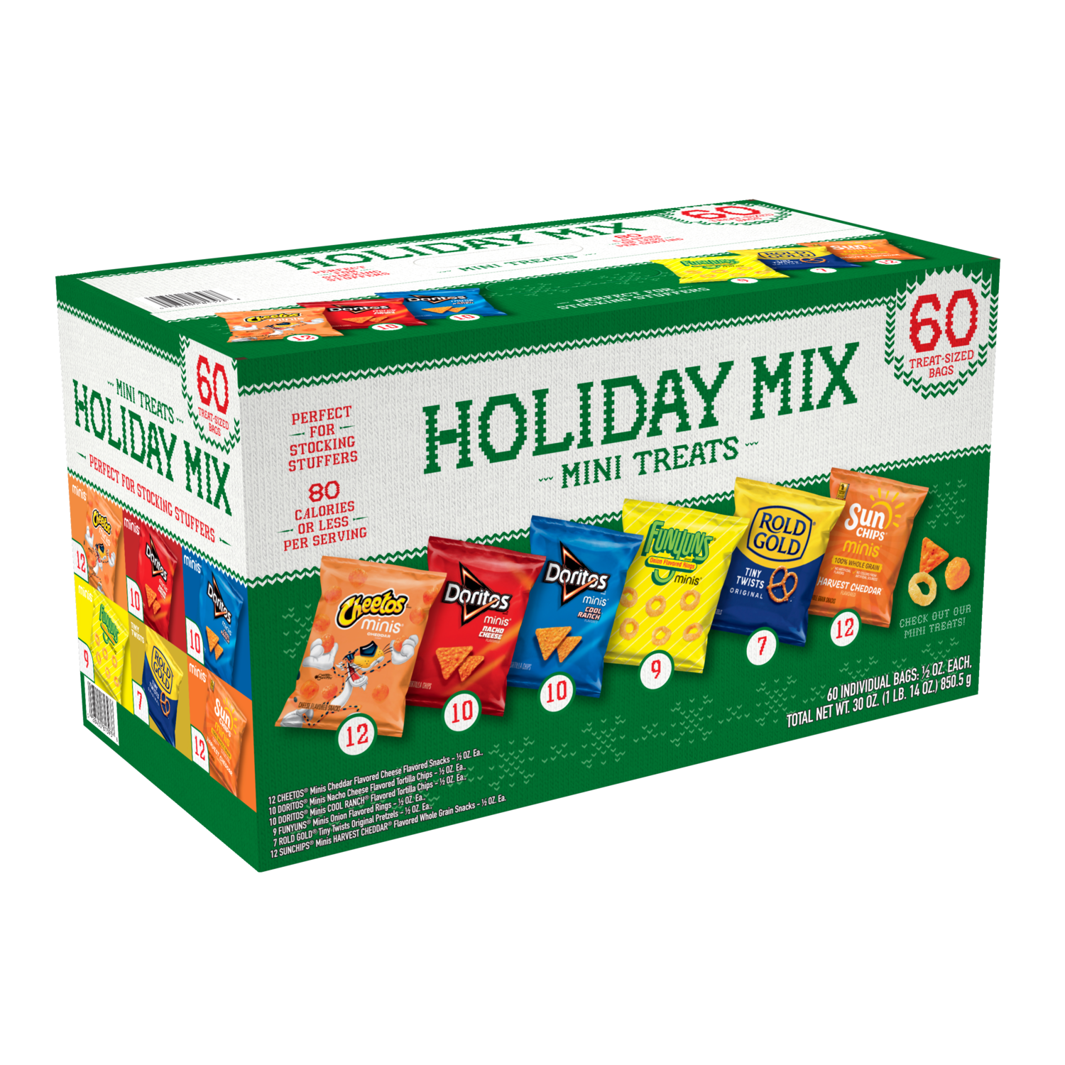 Frito-Lay, Holiday Mini Treat Mix, Variety Pack