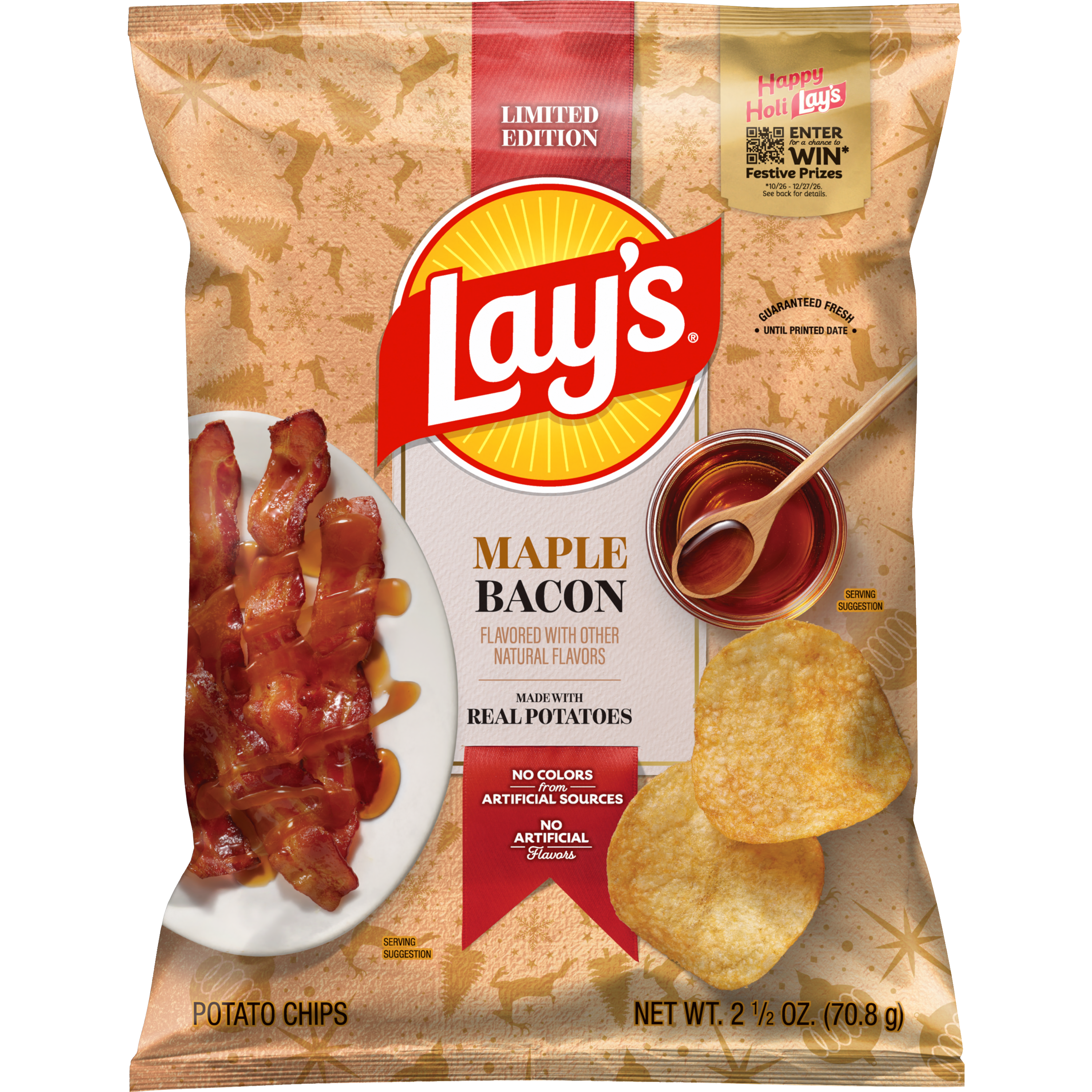 Lay's, Maple Bacon Flavored, Potato Chips