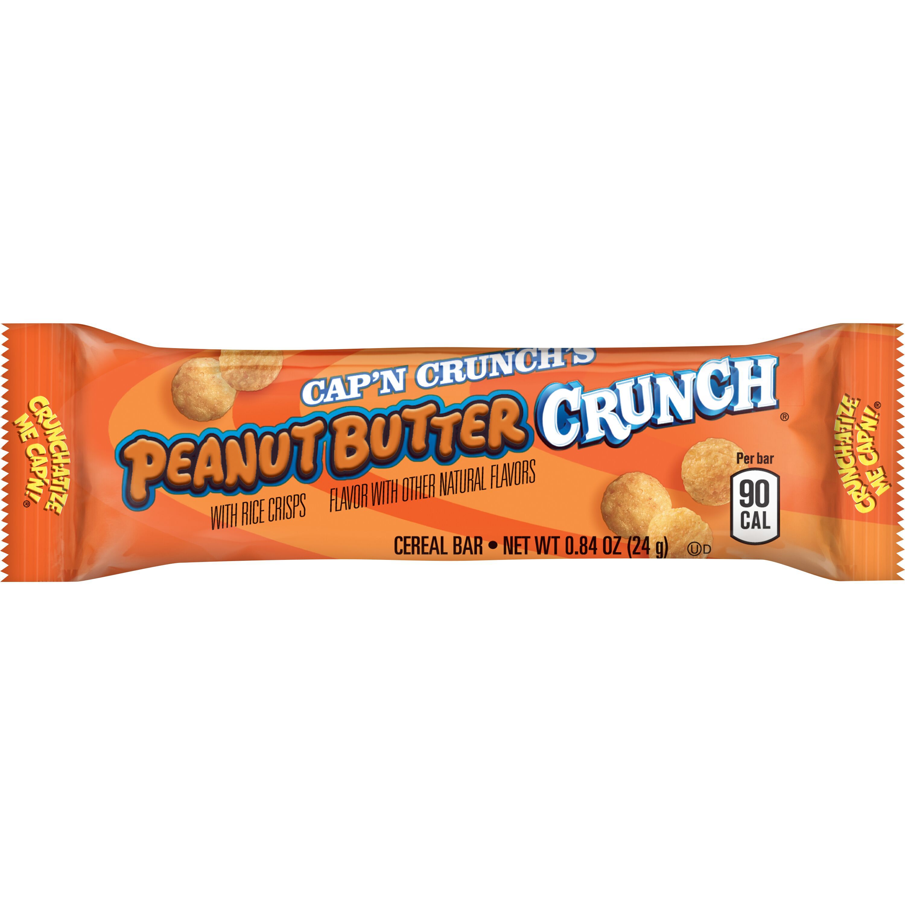Cap'n Crunch's, Peanut Butter Crunch Flavor, Cereal Bar