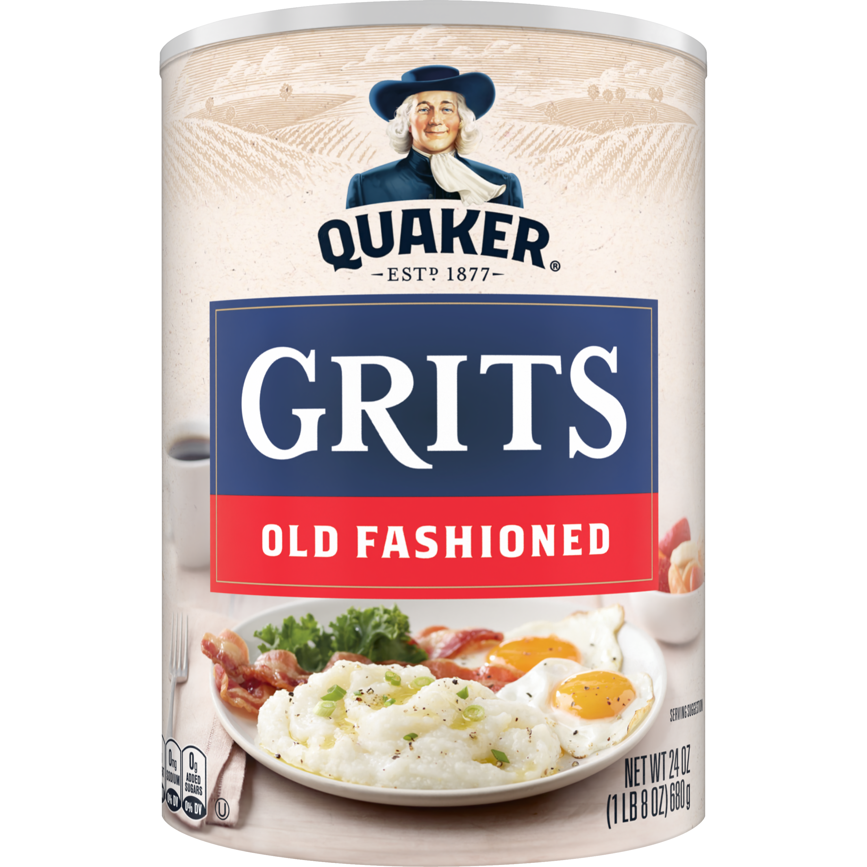 Quaker, Old Fashioned, Grits