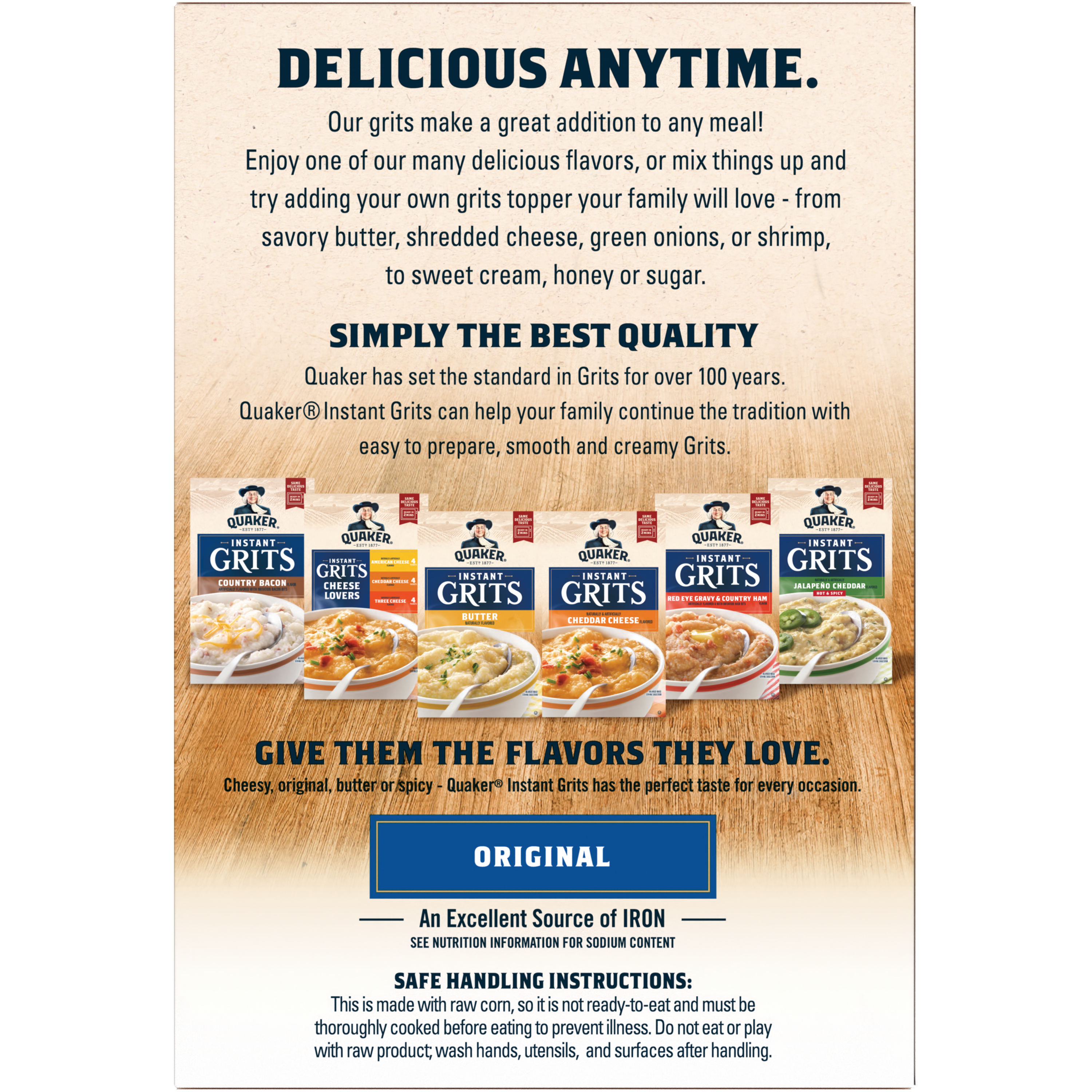 Quaker, Super Family Size, Original, Instant Grits thumbnail