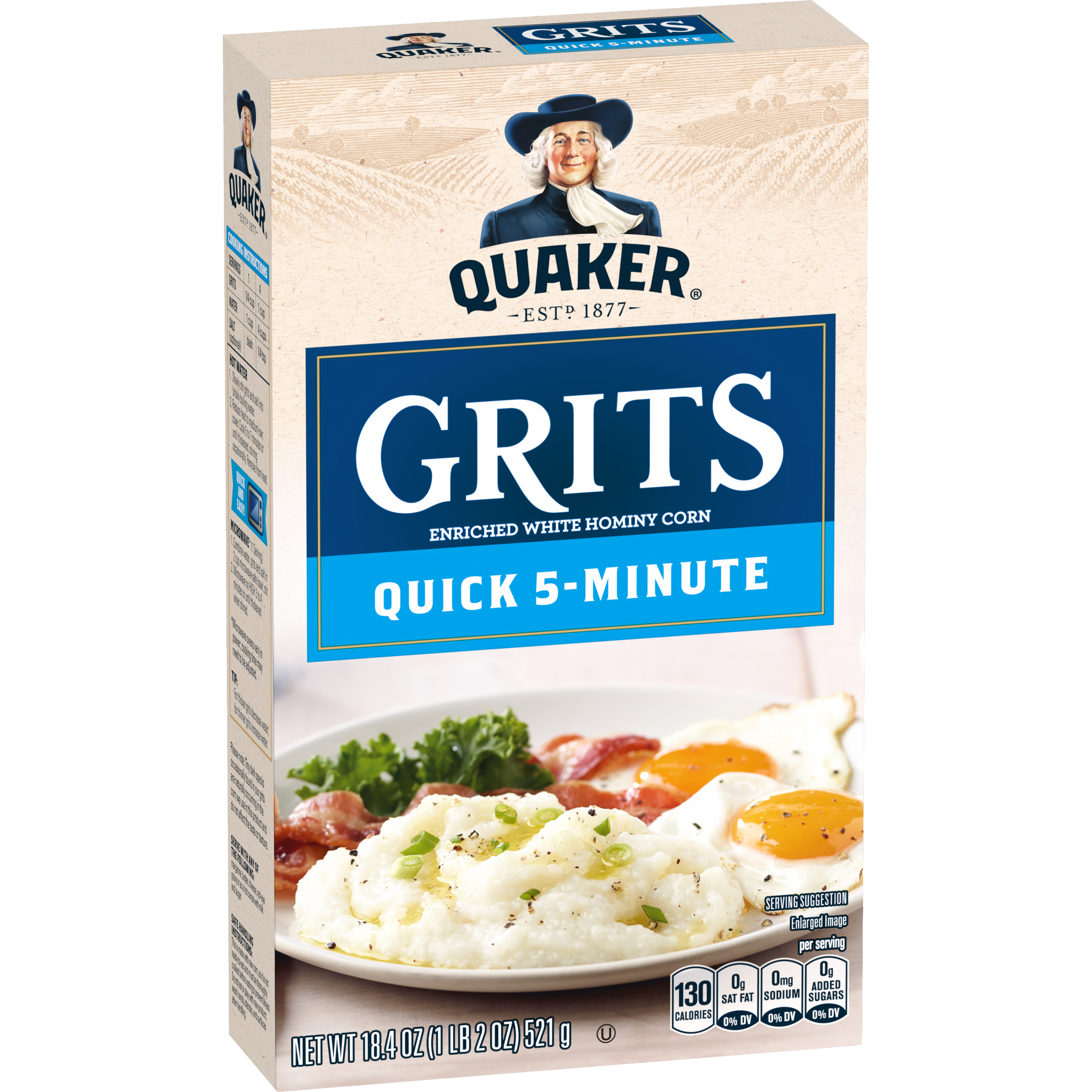 Quaker, Quick 5-Minute, Grits thumbnail