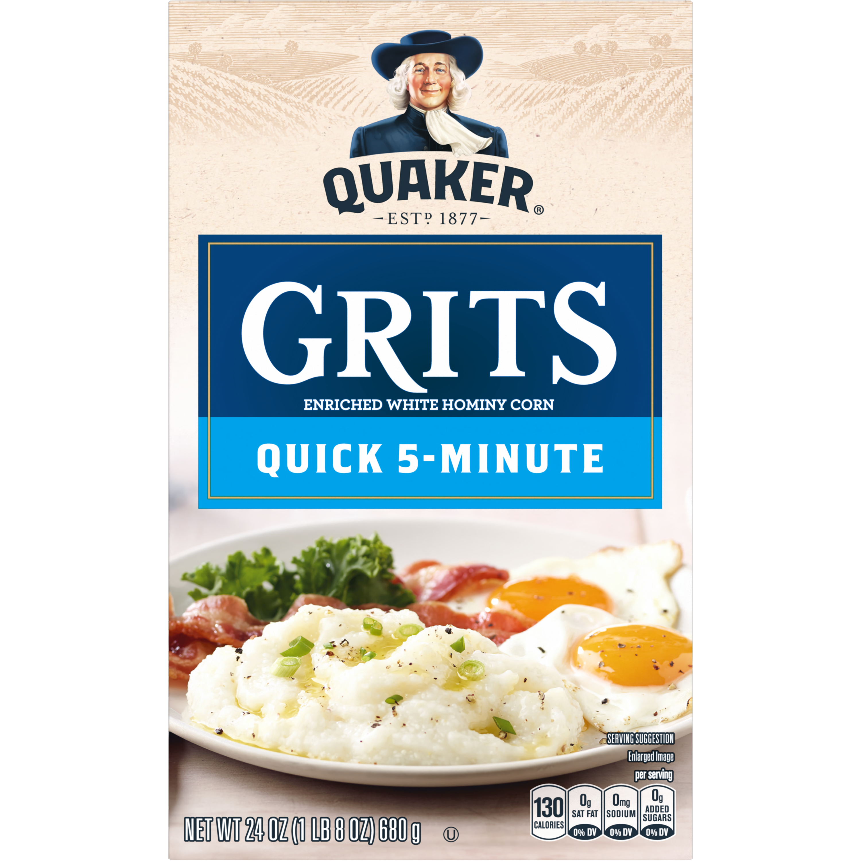 Quaker, Quick 5-Minute, Grits