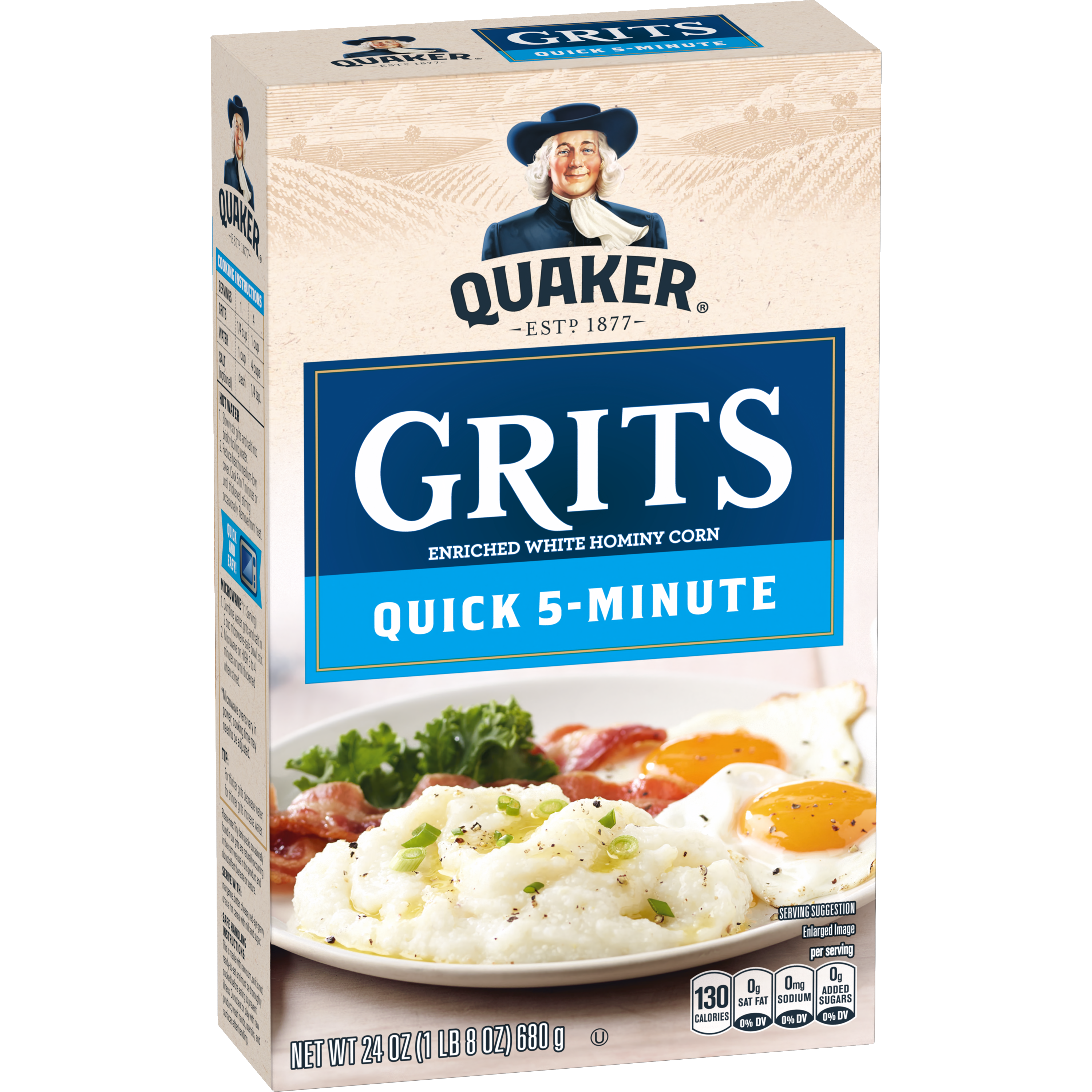 Quaker, Quick 5-Minute, Grits thumbnail