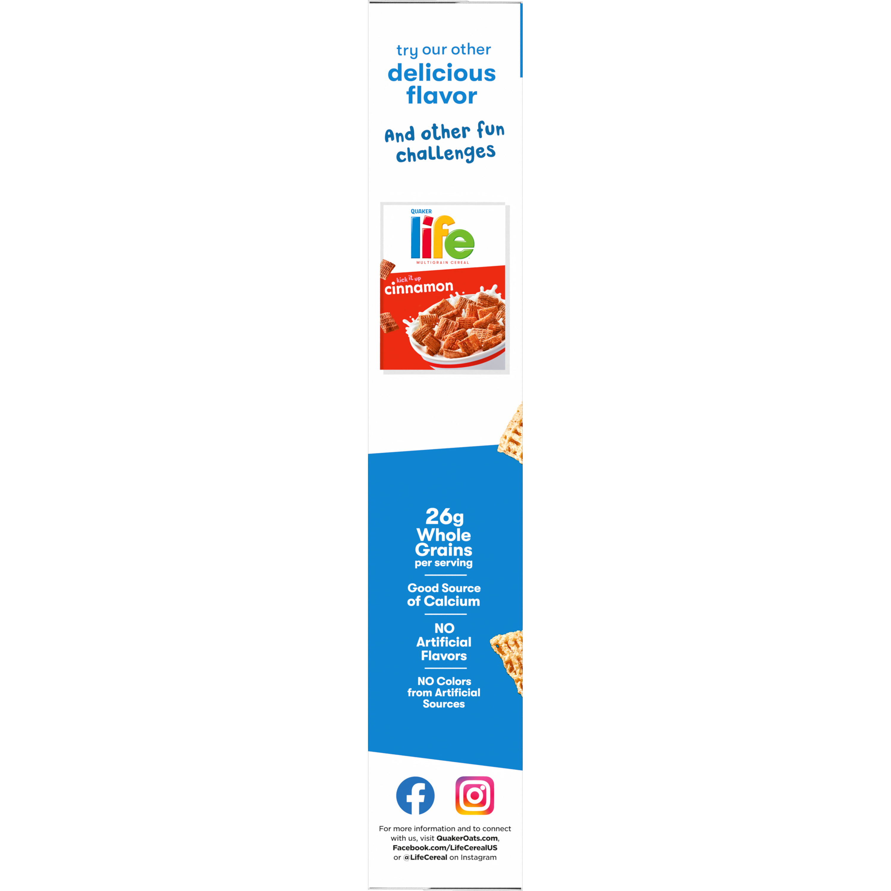 Quaker, Life, Large Size, Original, Multigrain Cereal thumbnail