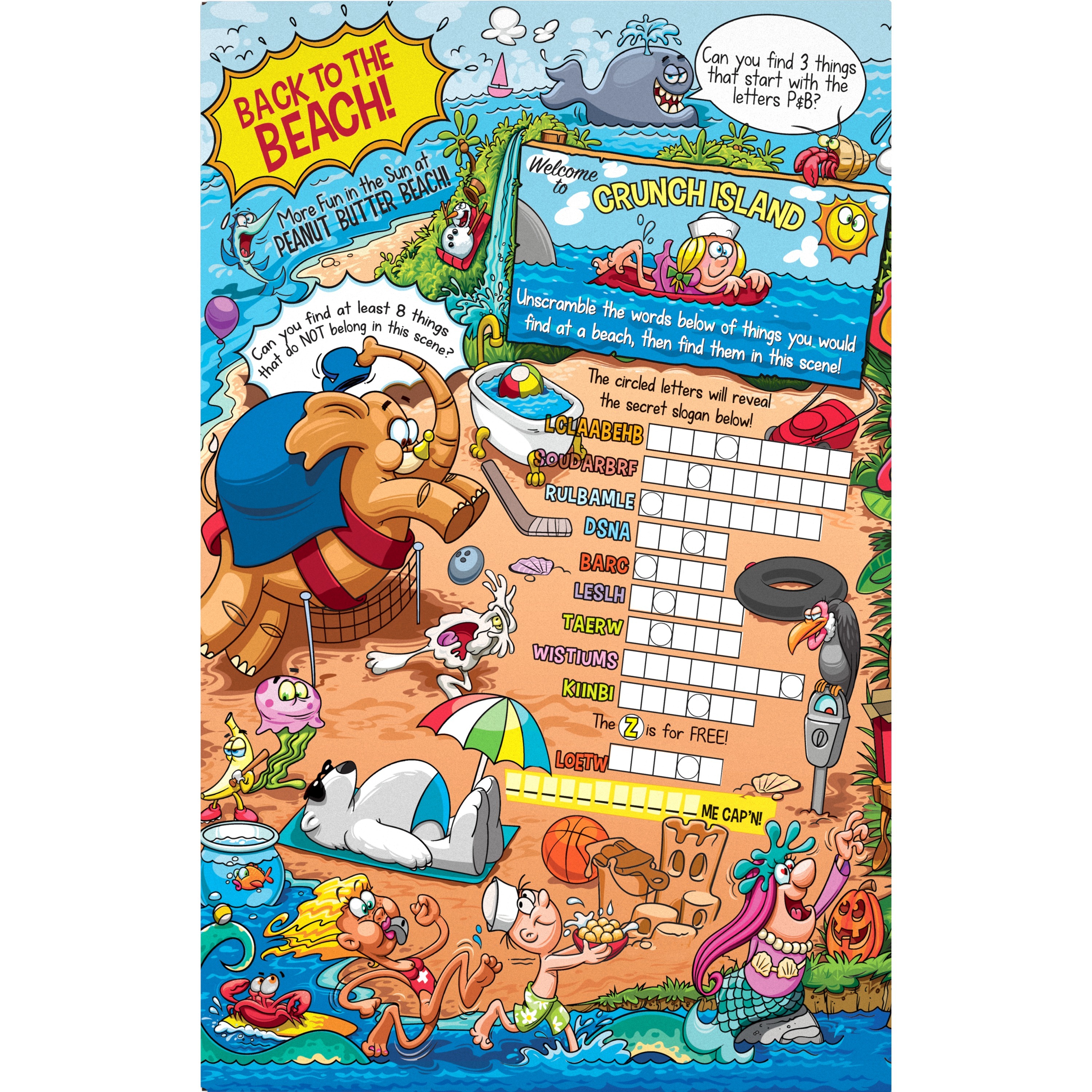 Cap'n Crunch's, Large Size, Peanut Butter Crunch, Sweetened Corn & Oat Cereal thumbnail