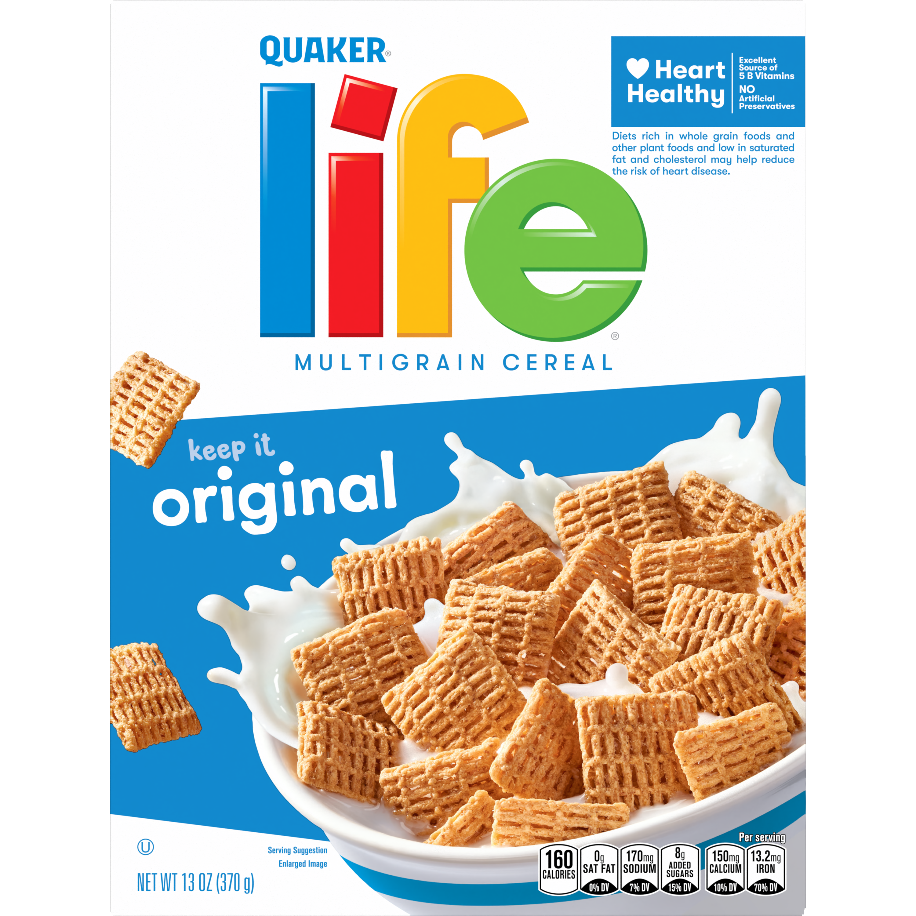 Quaker, Life, Original, Multigrain Cereal