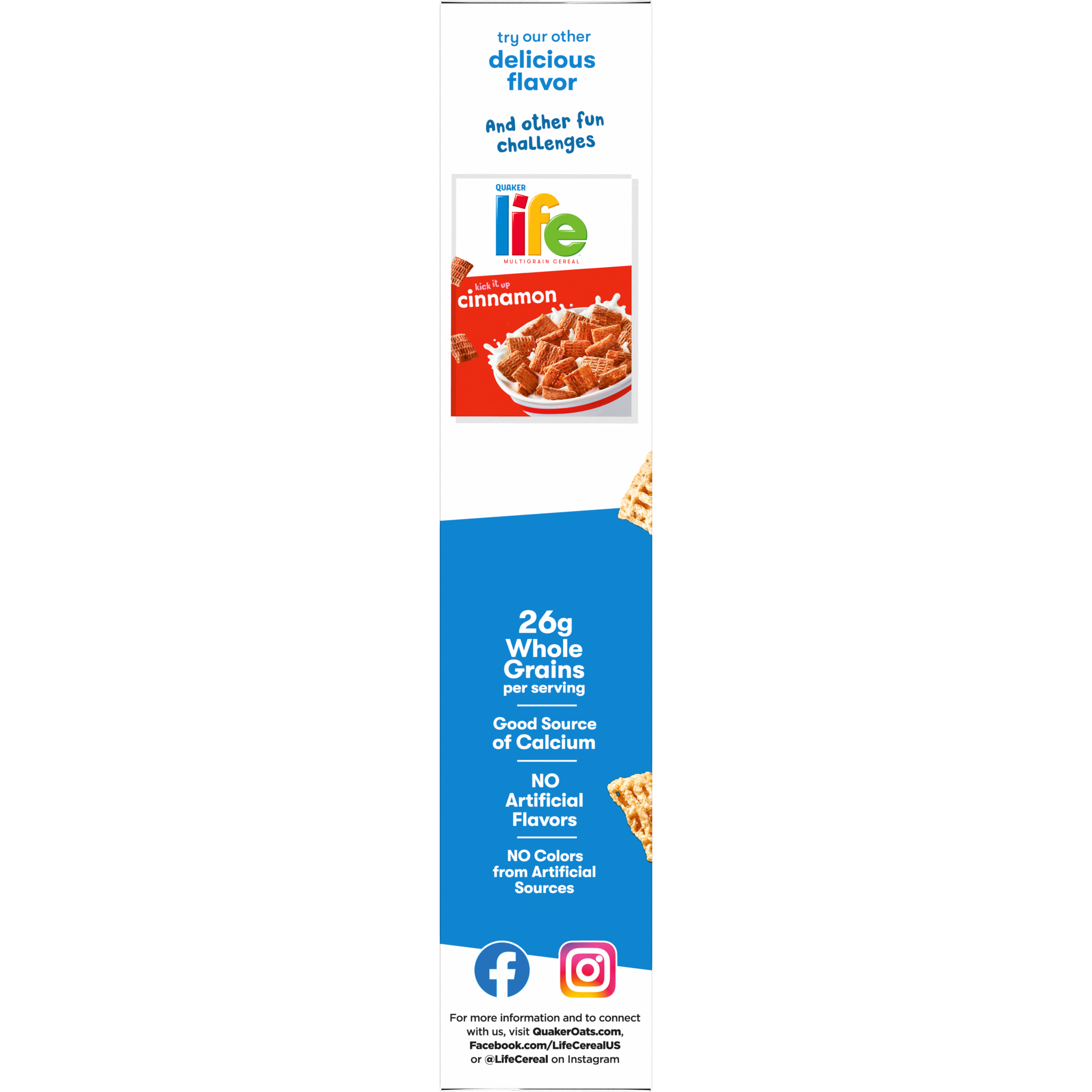 Quaker, Life, Original, Multigrain Cereal thumbnail