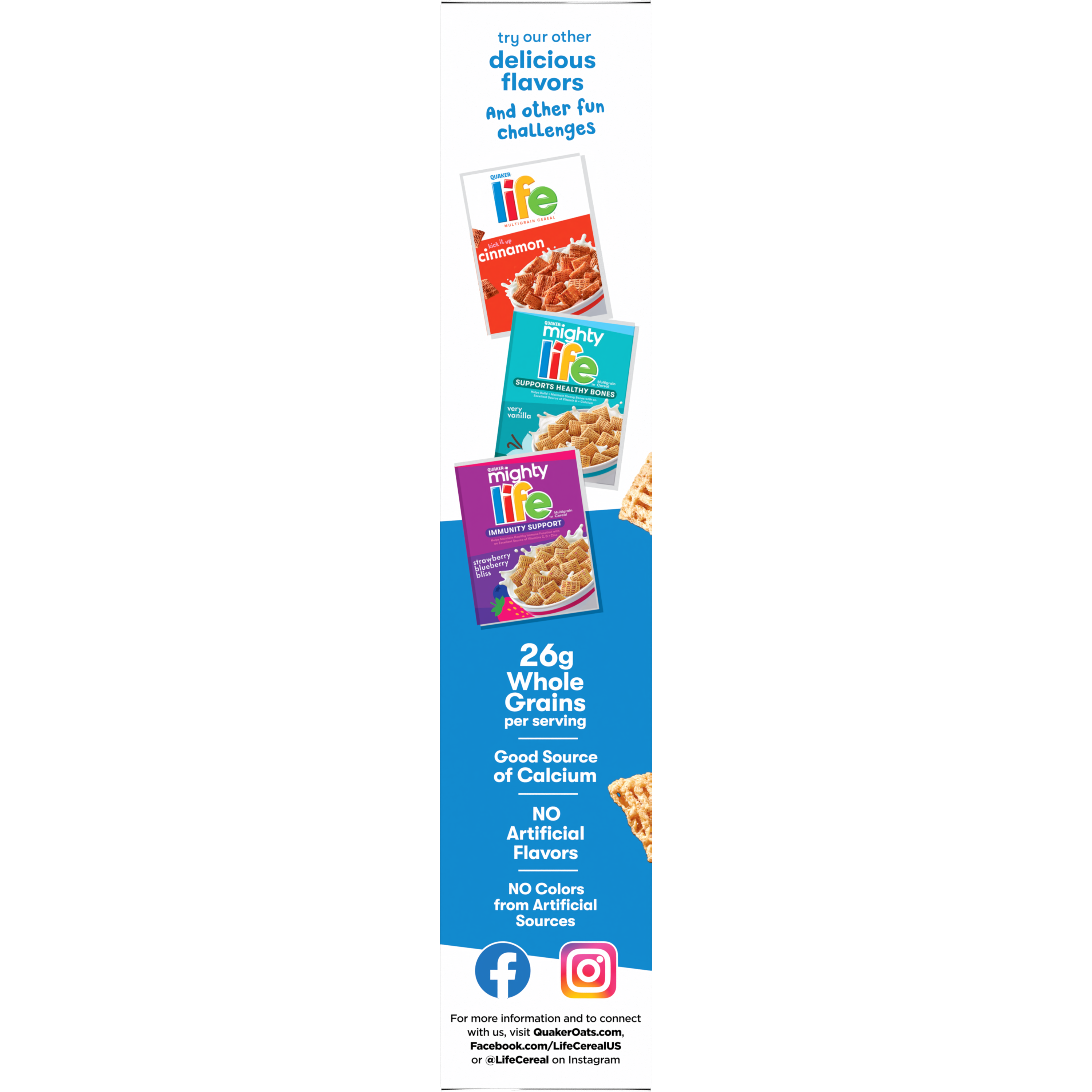 Quaker, Life, Original, Multigrain Cereal thumbnail