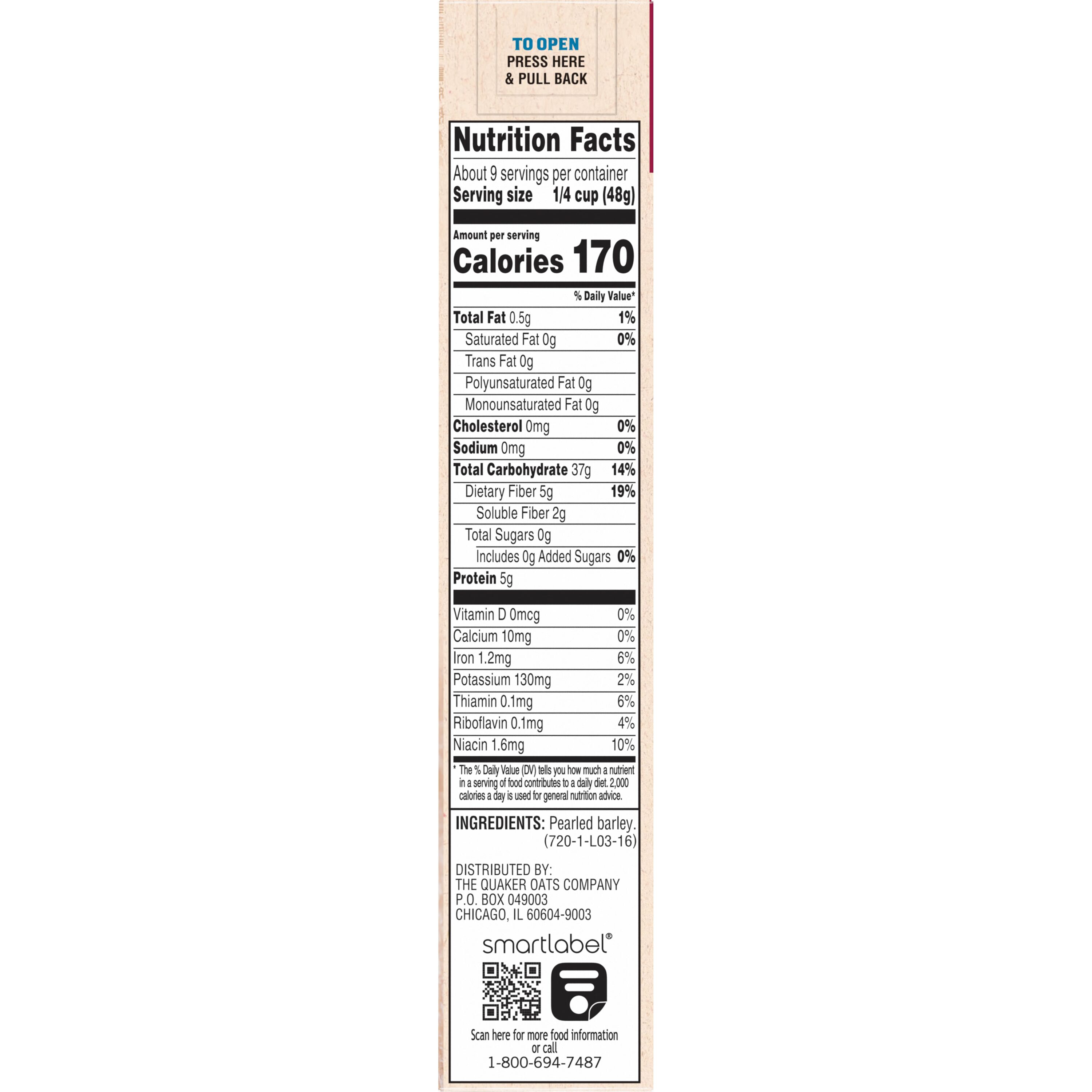 Quaker, Medium Pearled, Barley thumbnail