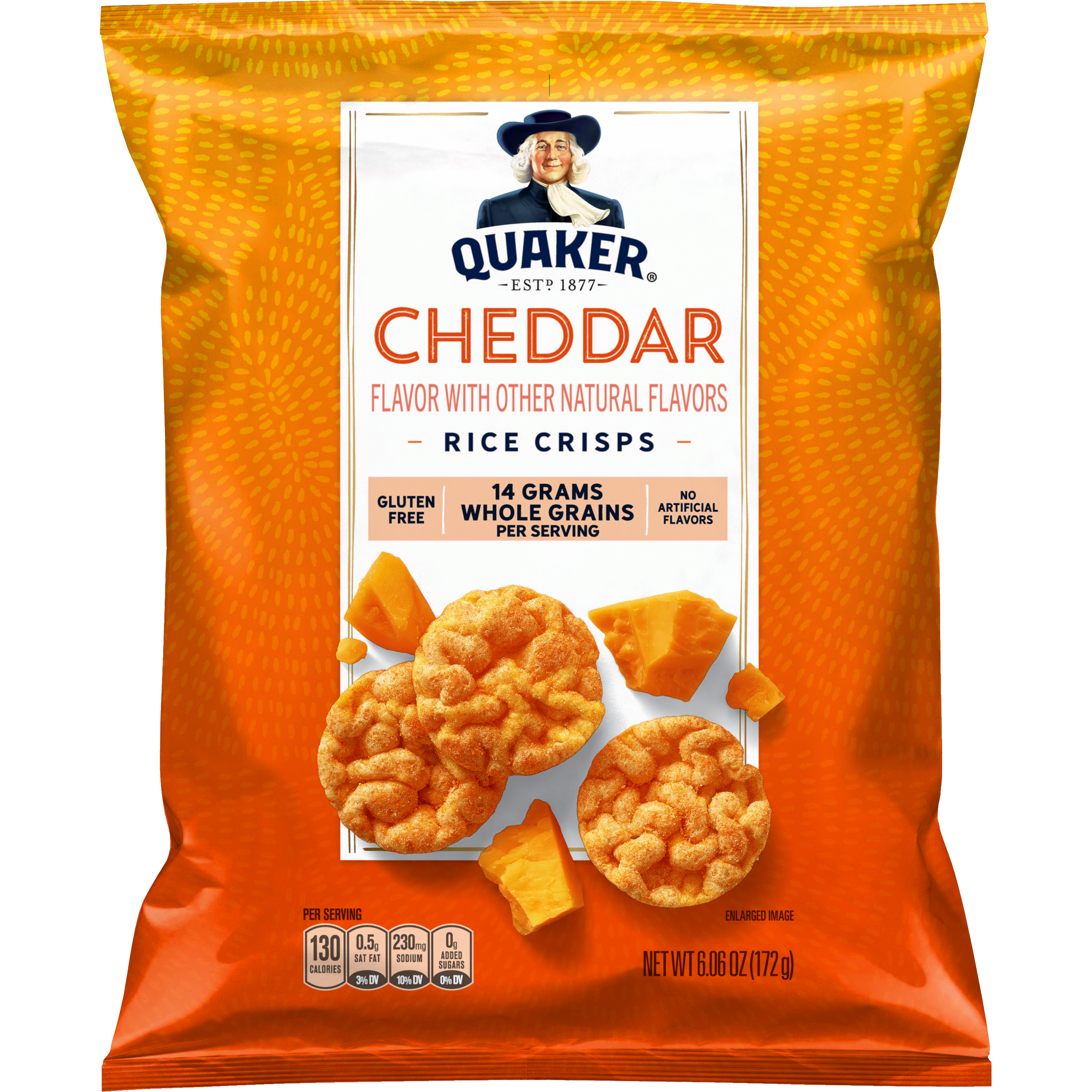 Quaker, Cheddar Flavor, Rice Crisps