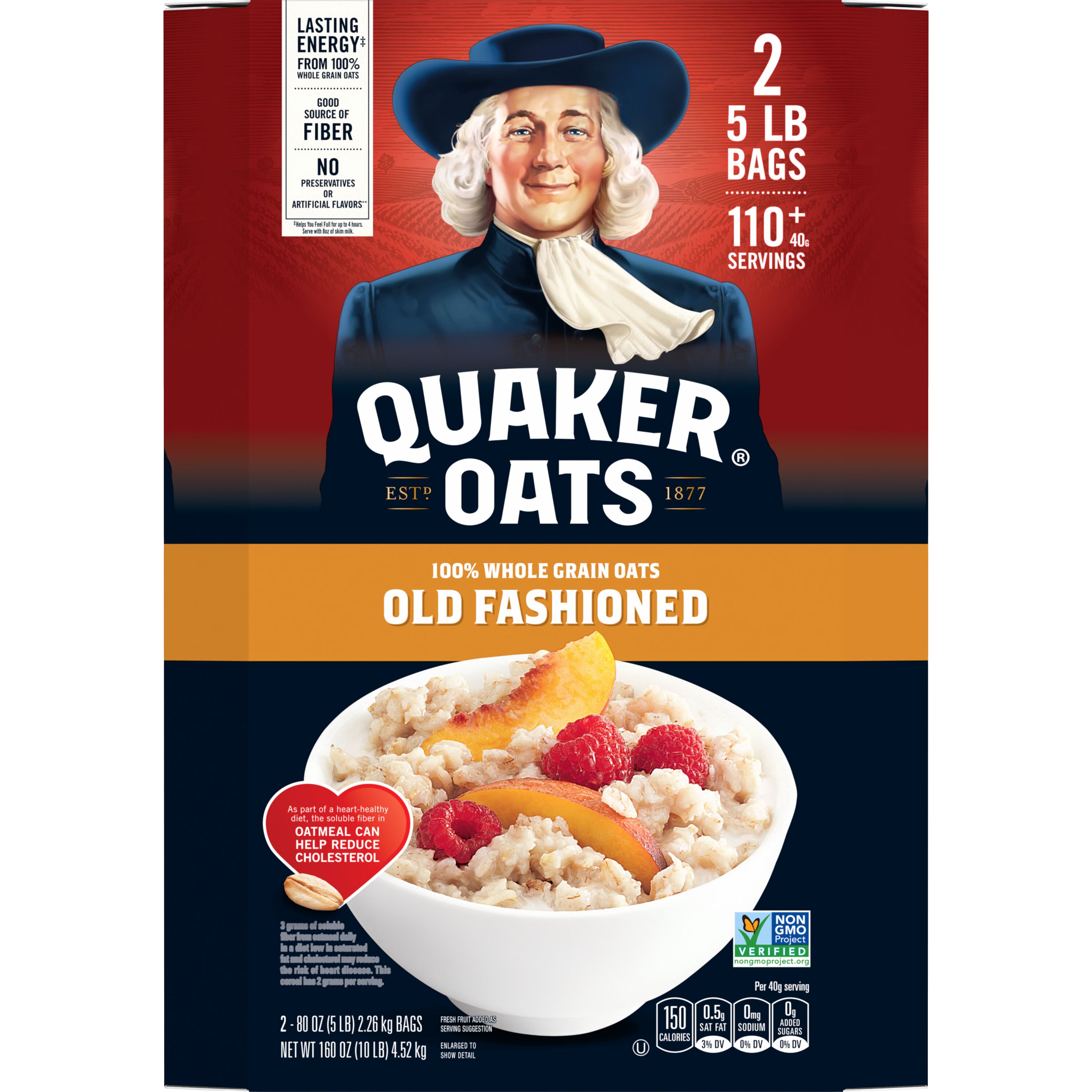 Quaker, Old Fashioned Oats