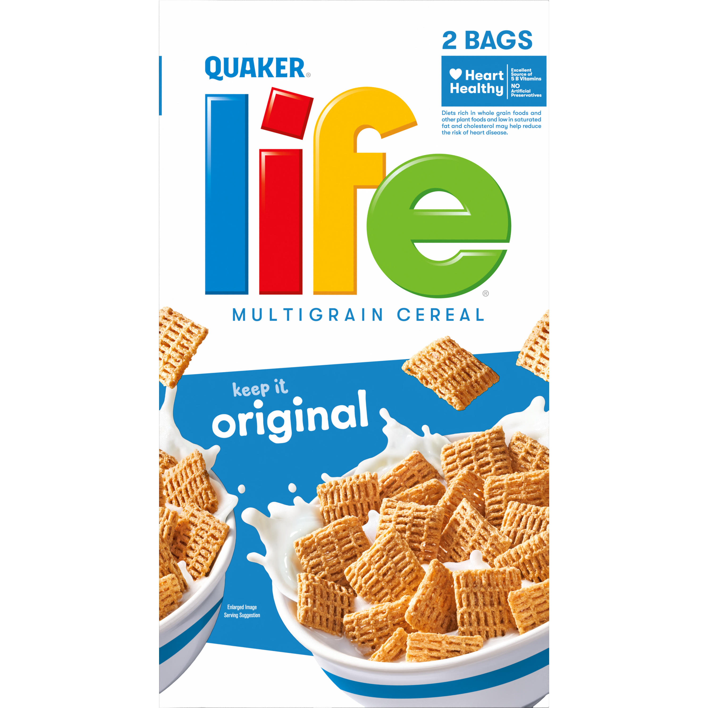 Quaker, Life, Original, Multigrain Cereal thumbnail
