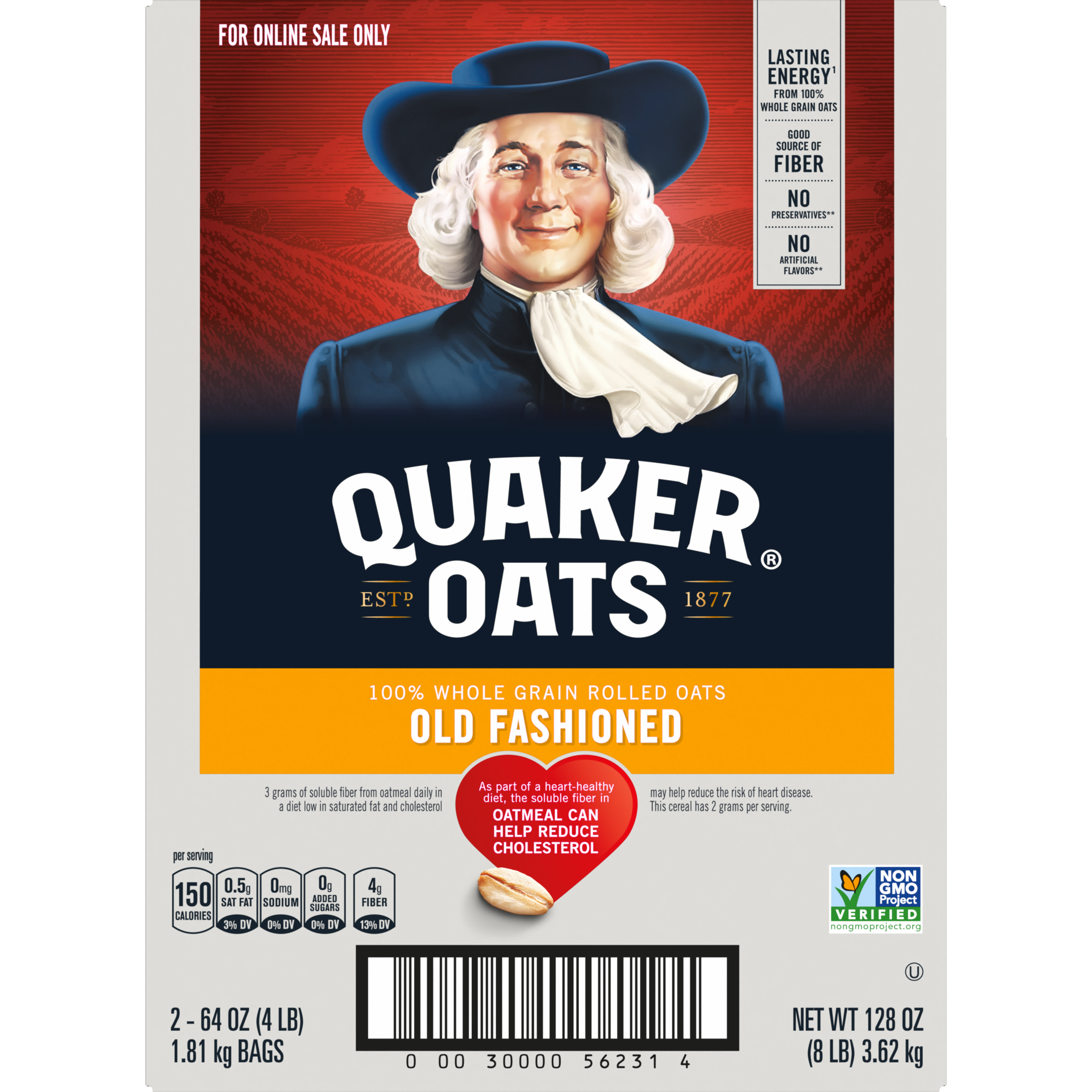 Quaker, Old Fashioned Oats