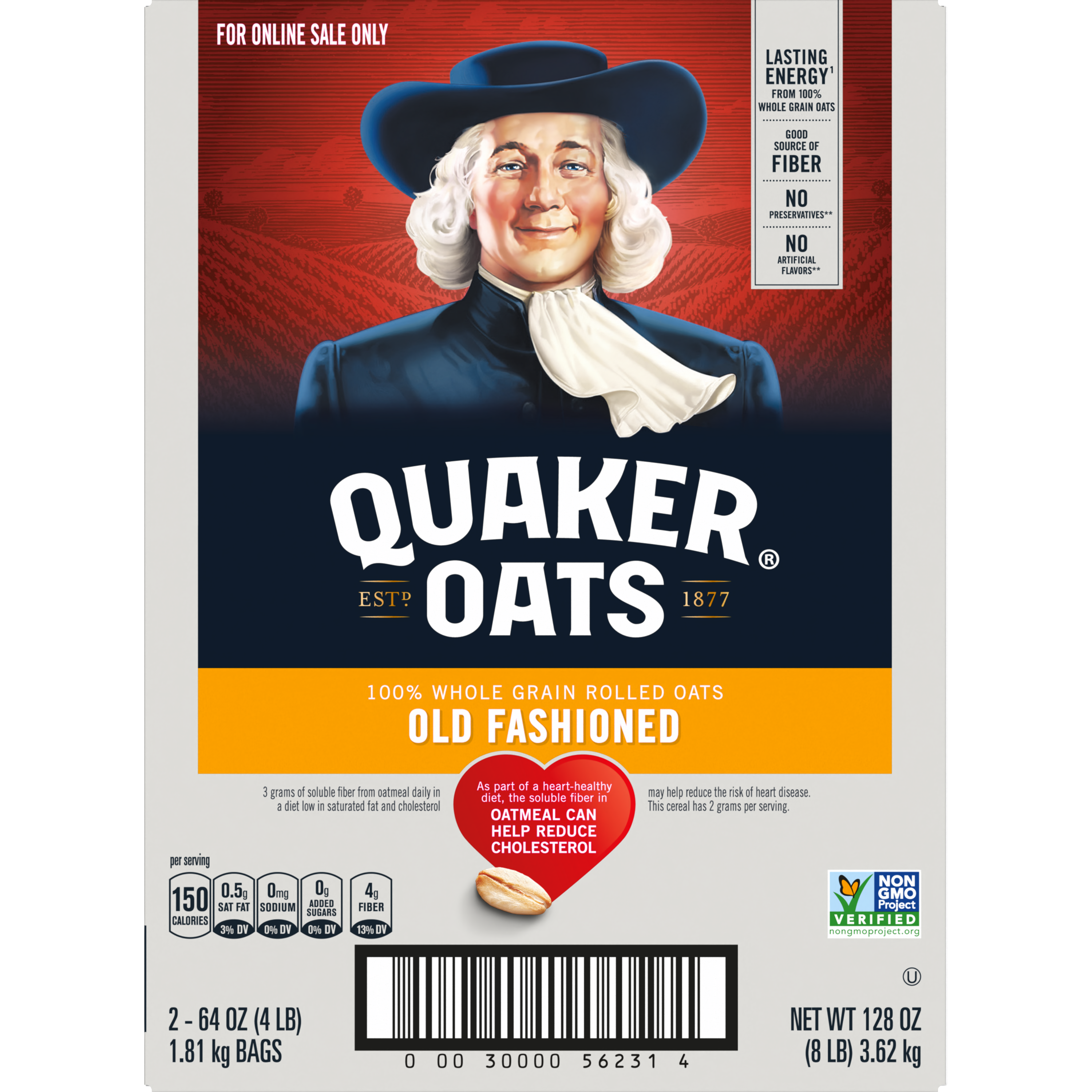 Quaker, Old Fashioned Oats thumbnail