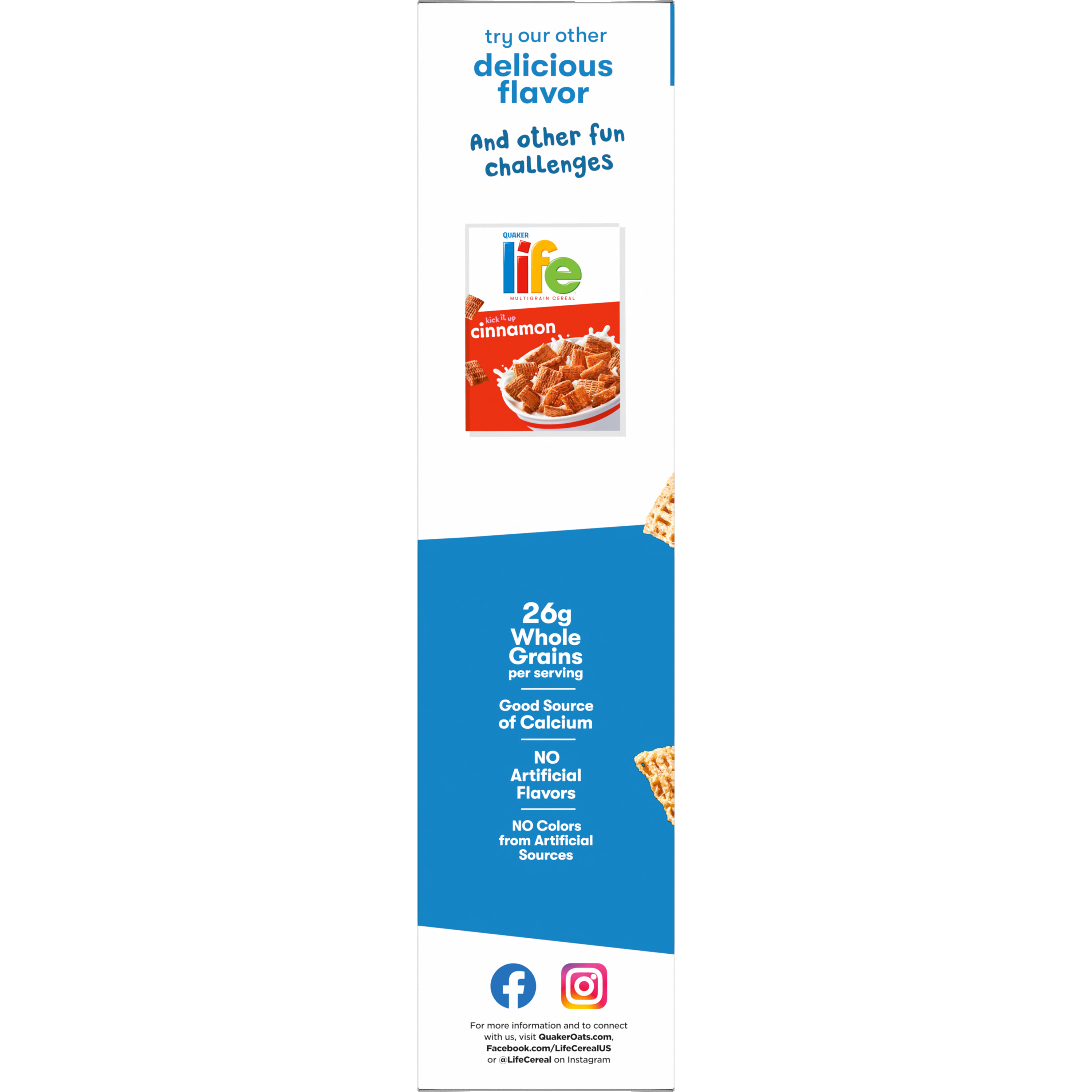Quaker, Life, Giant Size, Original, Multigrain Cereal thumbnail