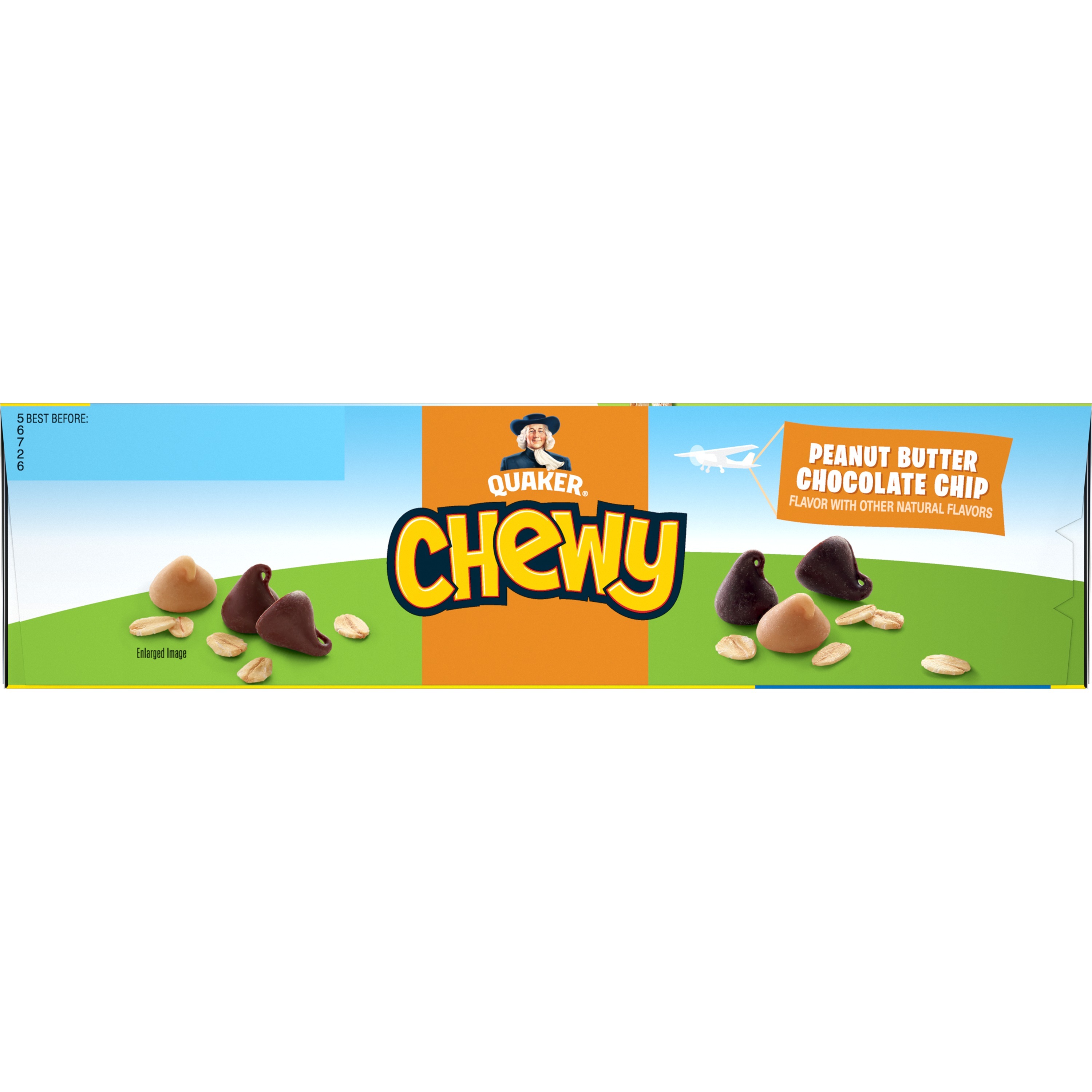 Quaker, Chewy, Peanut Butter Chocolate Chip Flavor, Granola Bars thumbnail