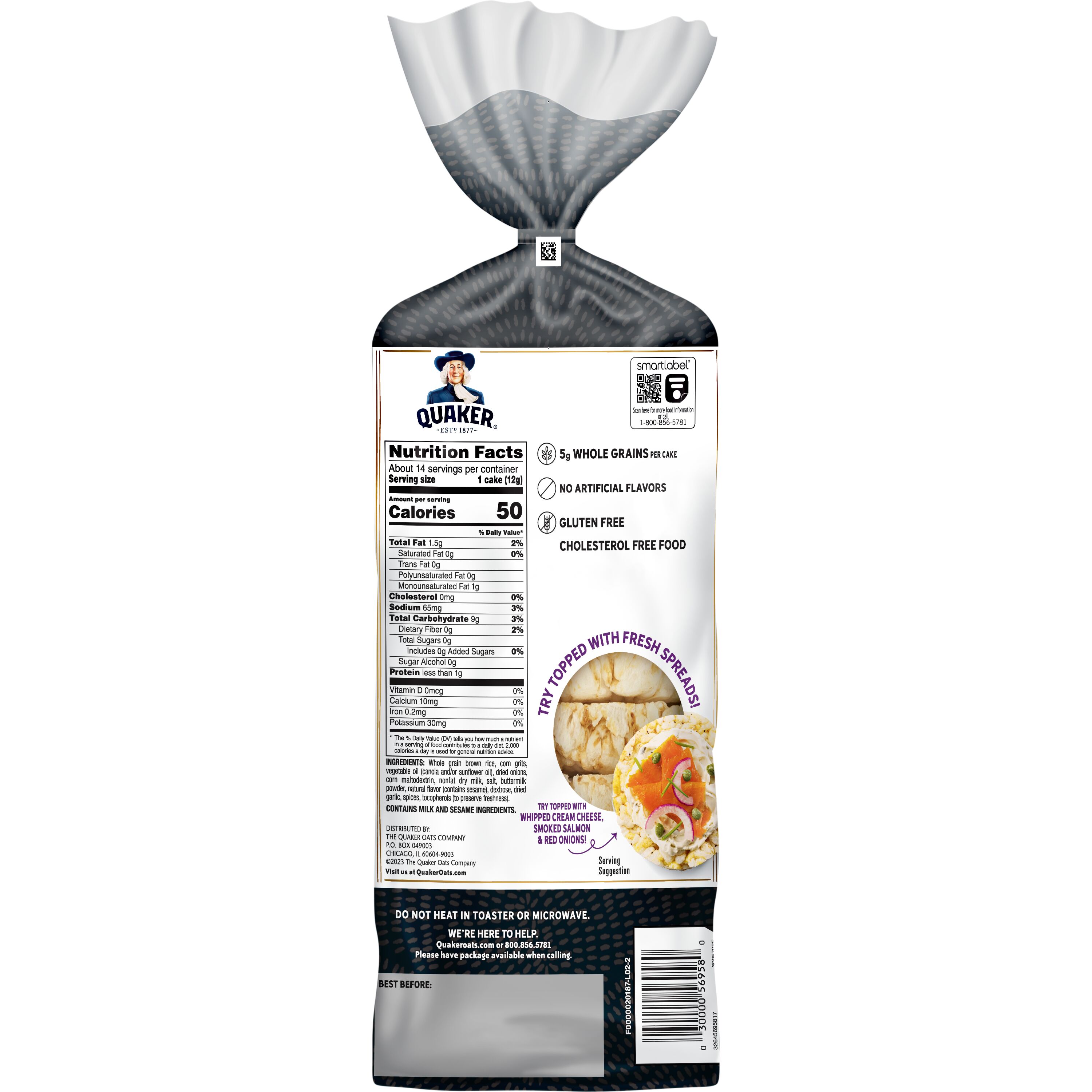 Quaker, Everything Flavor, Rice Cakes thumbnail
