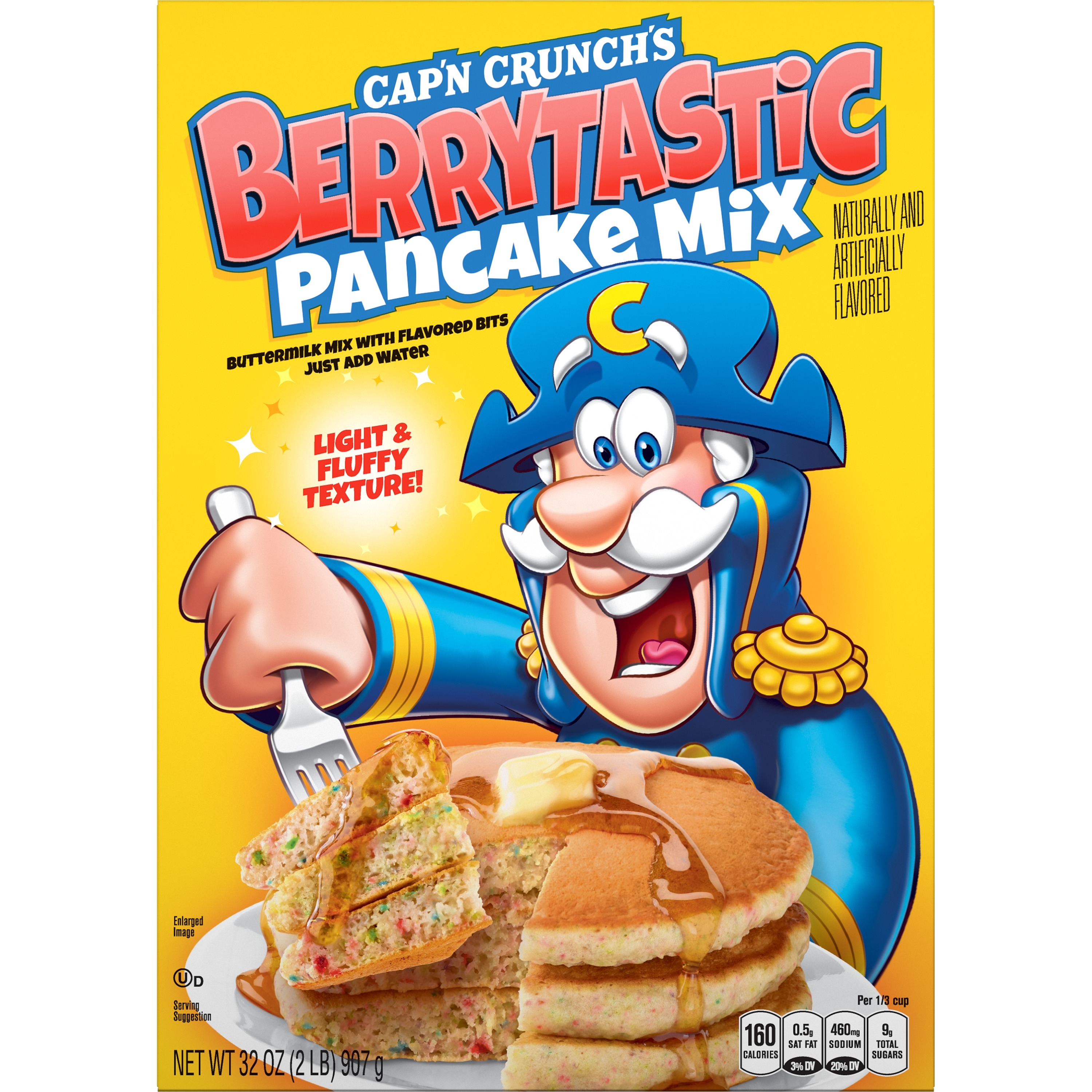 Cap'n Crunch's, Berrytastic Flavored, Pancake Mix