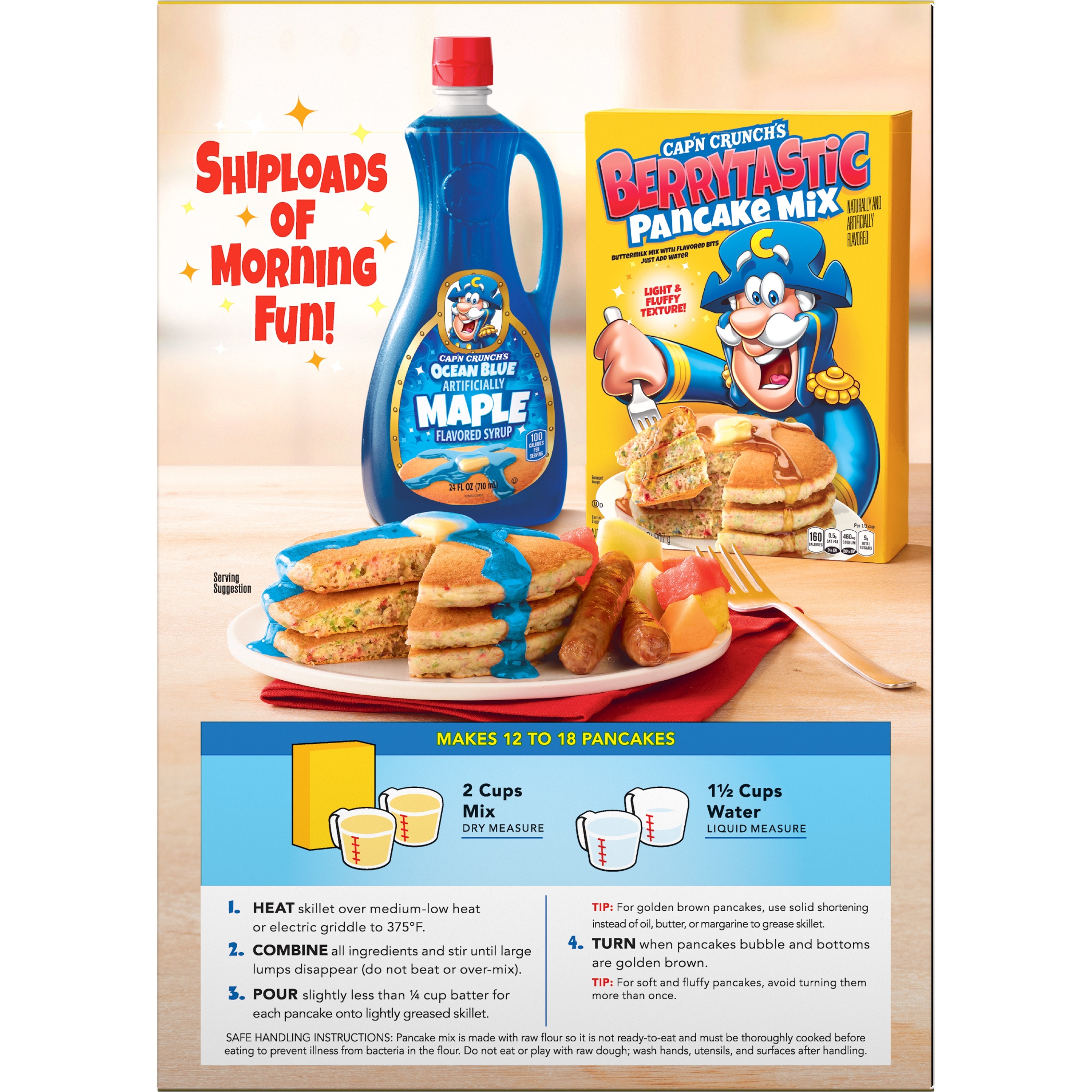 Cap'n Crunch's, Berrytastic Flavored, Pancake Mix thumbnail