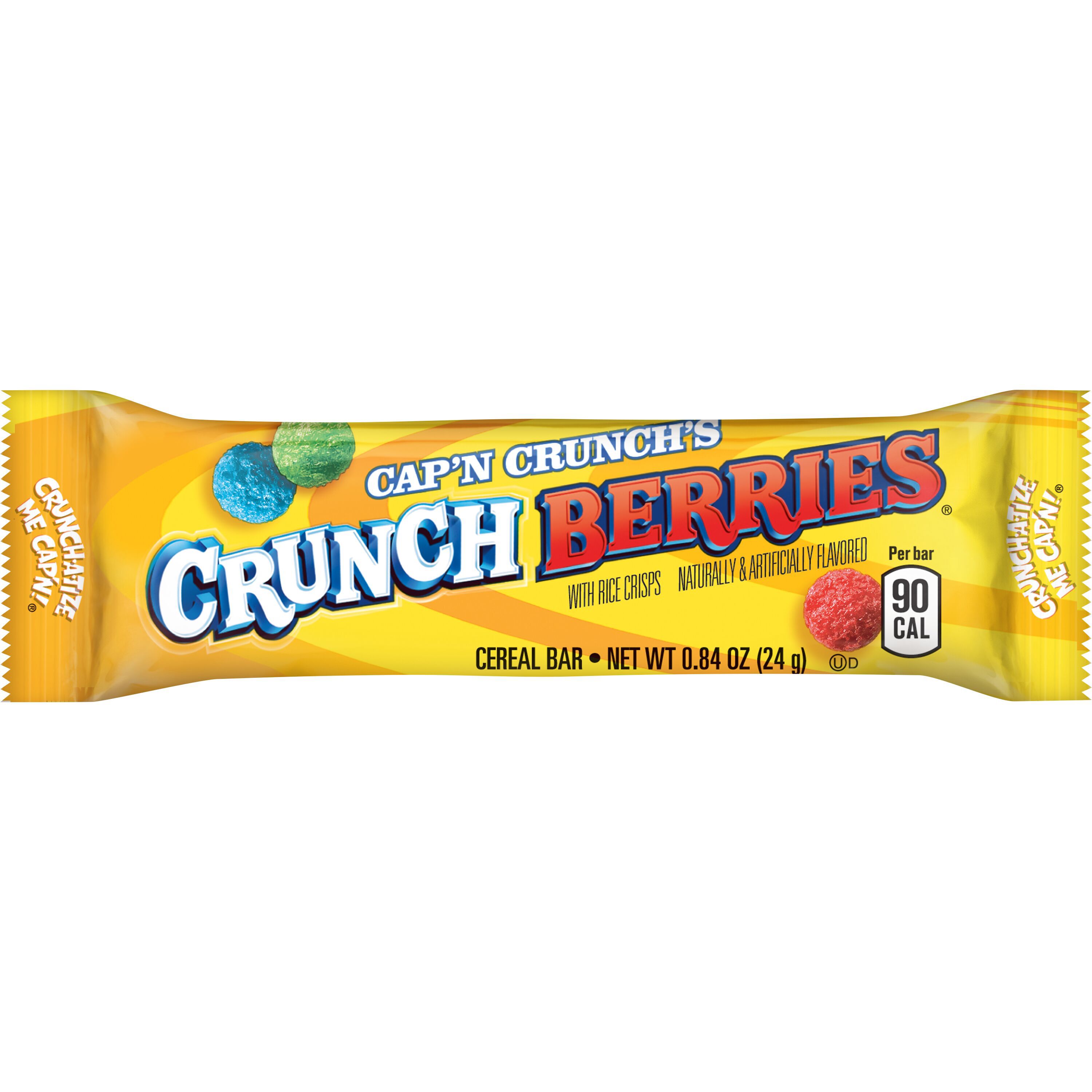 Cap'n Crunch, Treats, Crunch Berries Naturally & Artificially Flavored, Cereal Bars thumbnail
