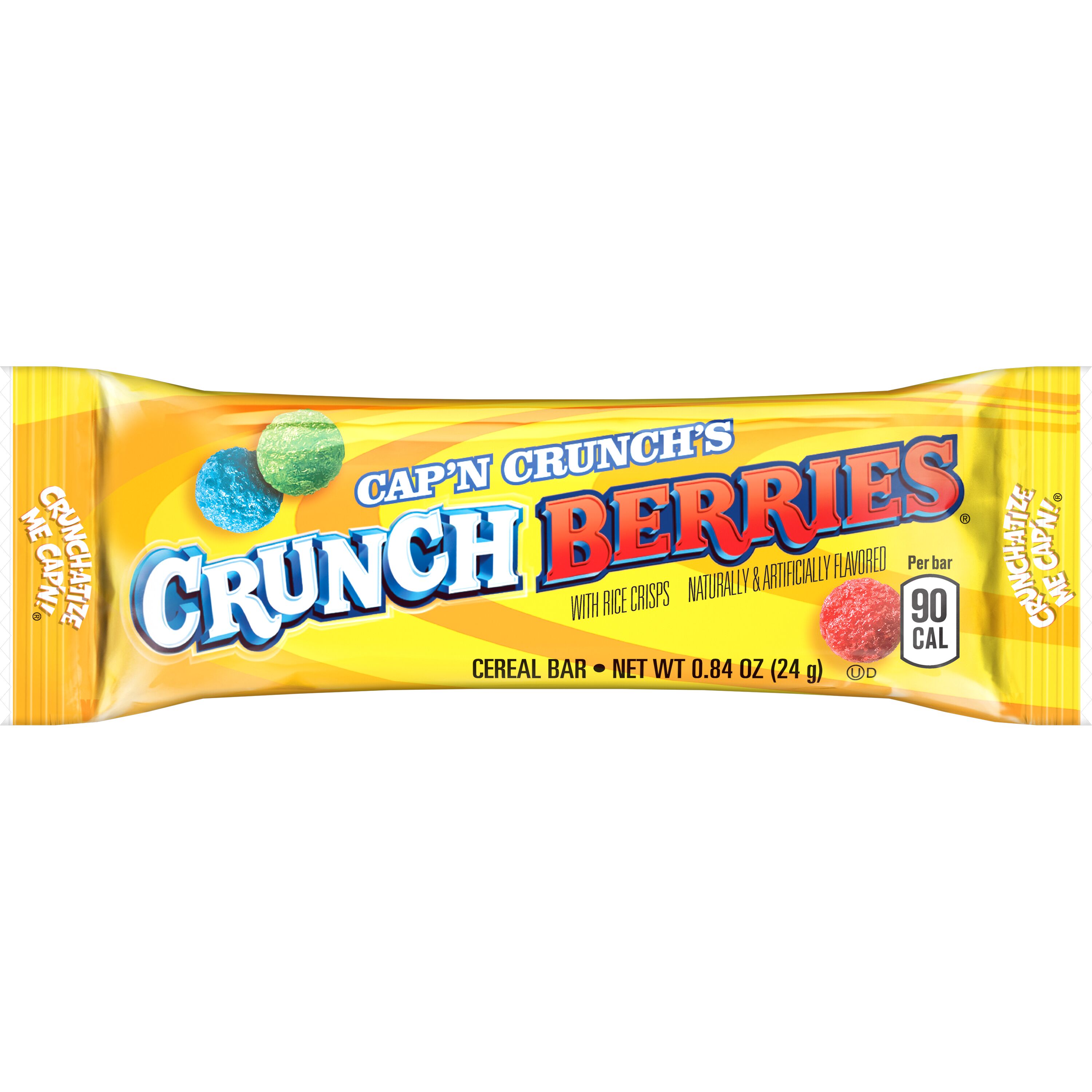 Cap'n Crunch, Treats, Crunch Berries Naturally & Artificially Flavored, Cereal Bars thumbnail