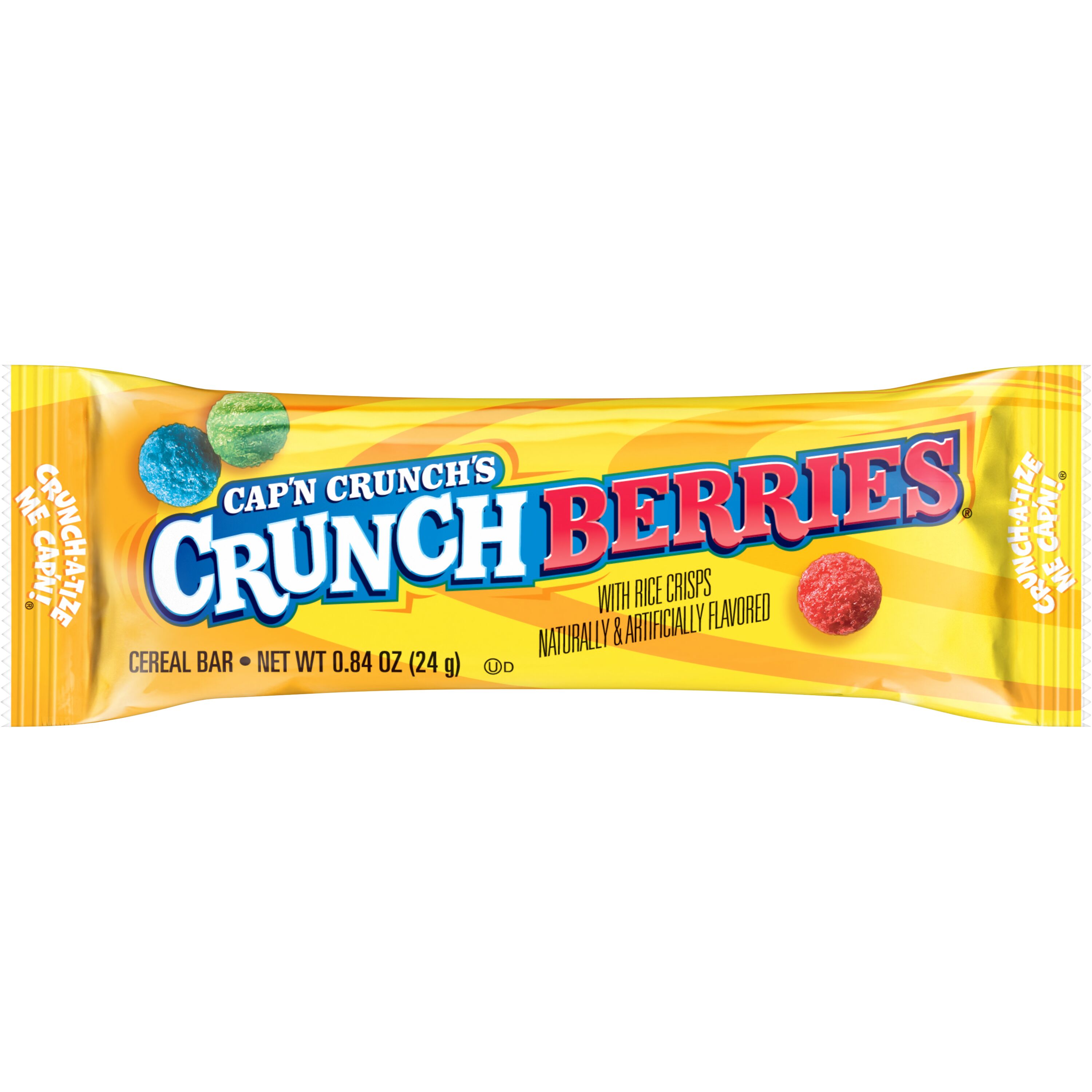 Cap'n Crunch's, Treats, Crunch Berries Naturally & Artificially Flavored, Cereal Bars thumbnail