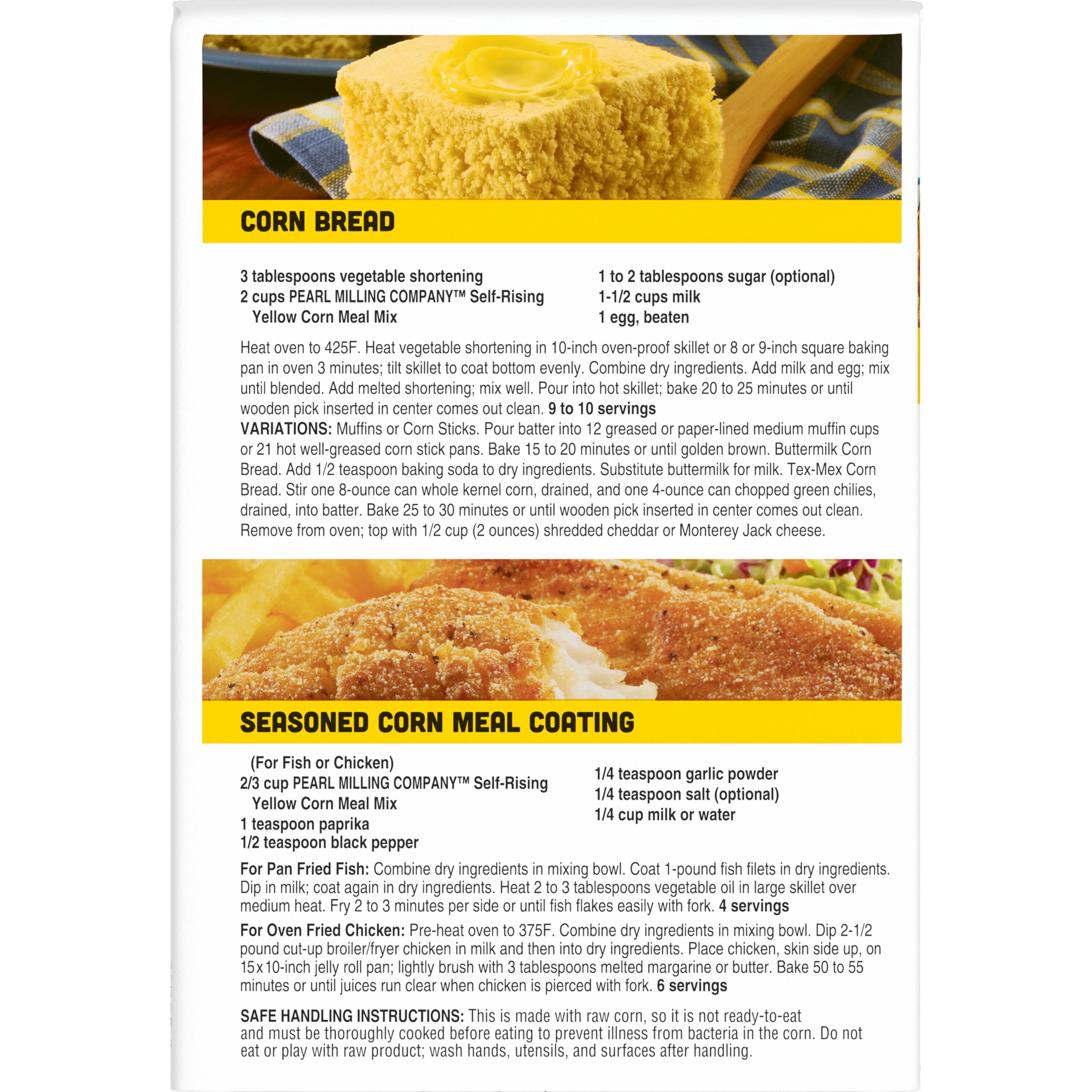 Pearl Milling Company, Self-Rising, Yellow Corn Meal Mix thumbnail