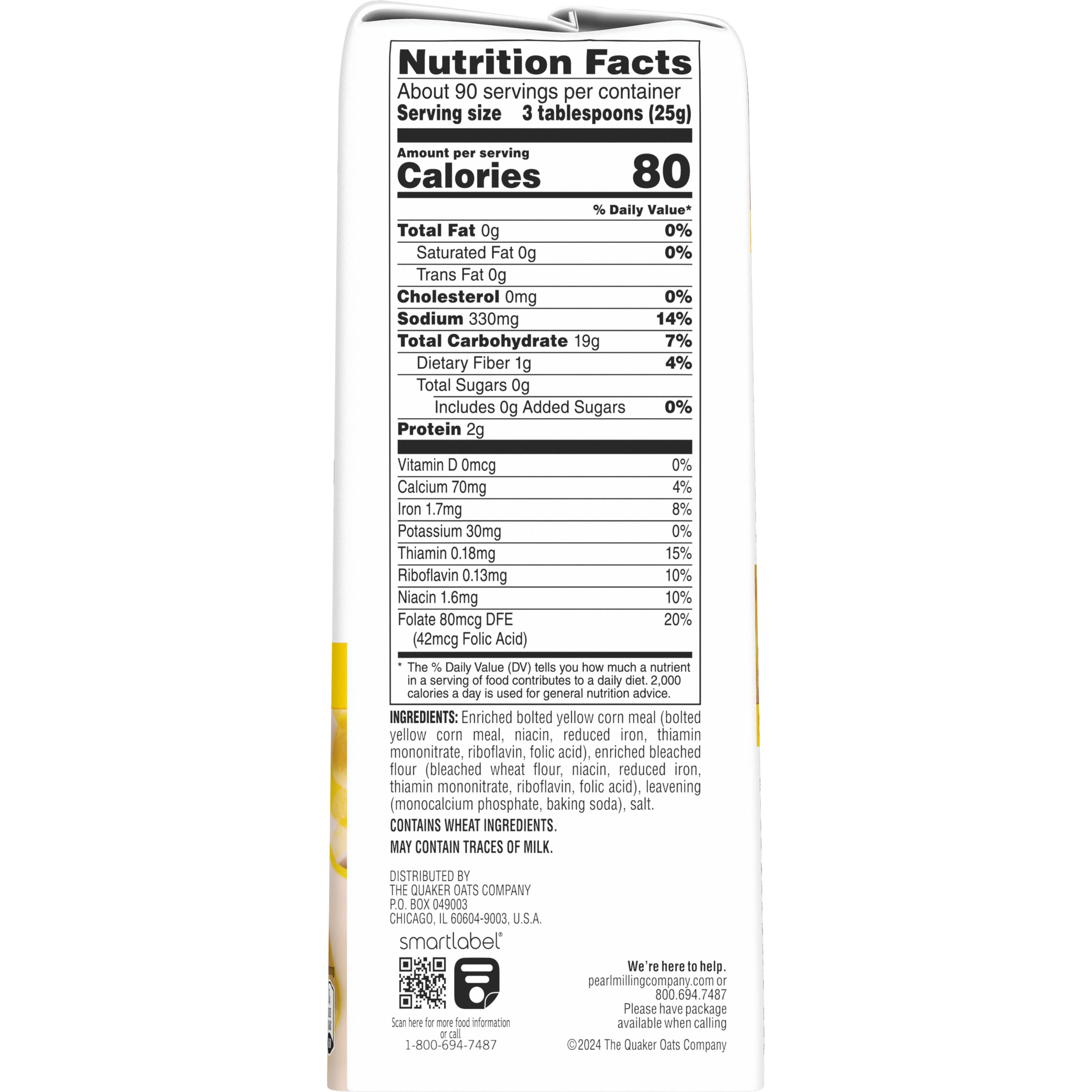 Pearl Milling Company, Self-Rising, Yellow Corn Meal Mix thumbnail