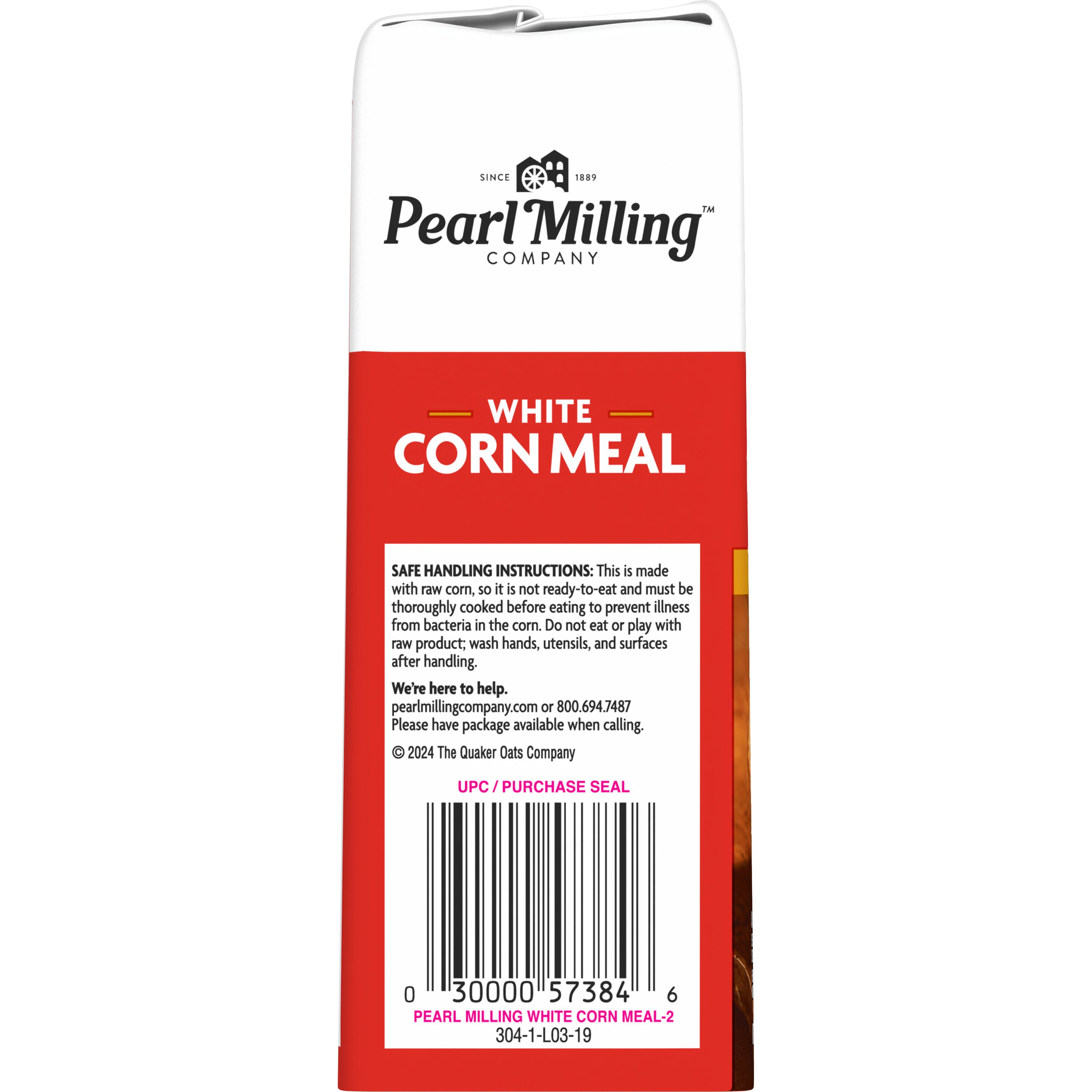 Pearl Milling Company, Enriched-Degerminated White Corn Meal thumbnail